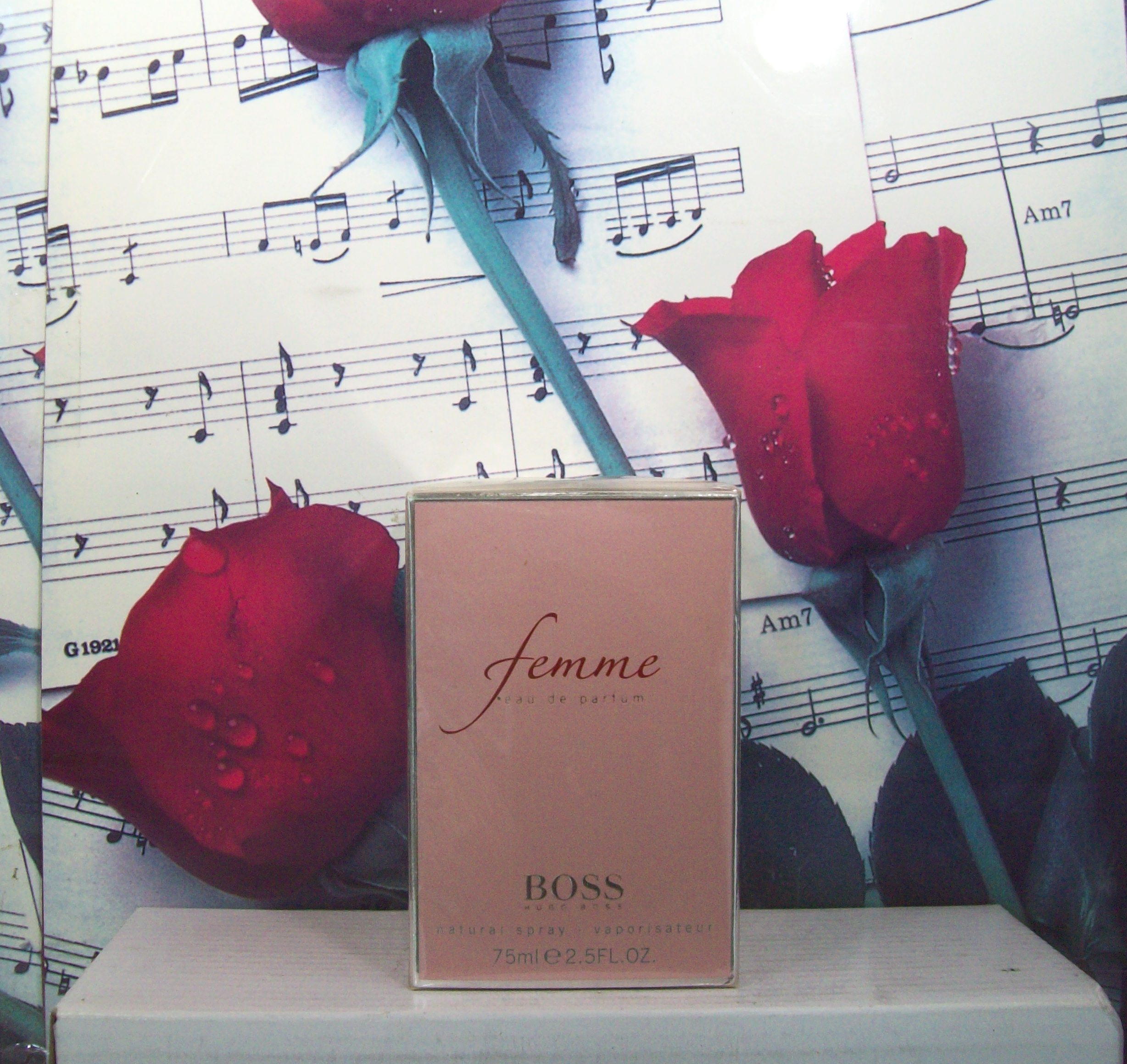 Femme By Boss EDP Spray 2.5 oz perfume bottle