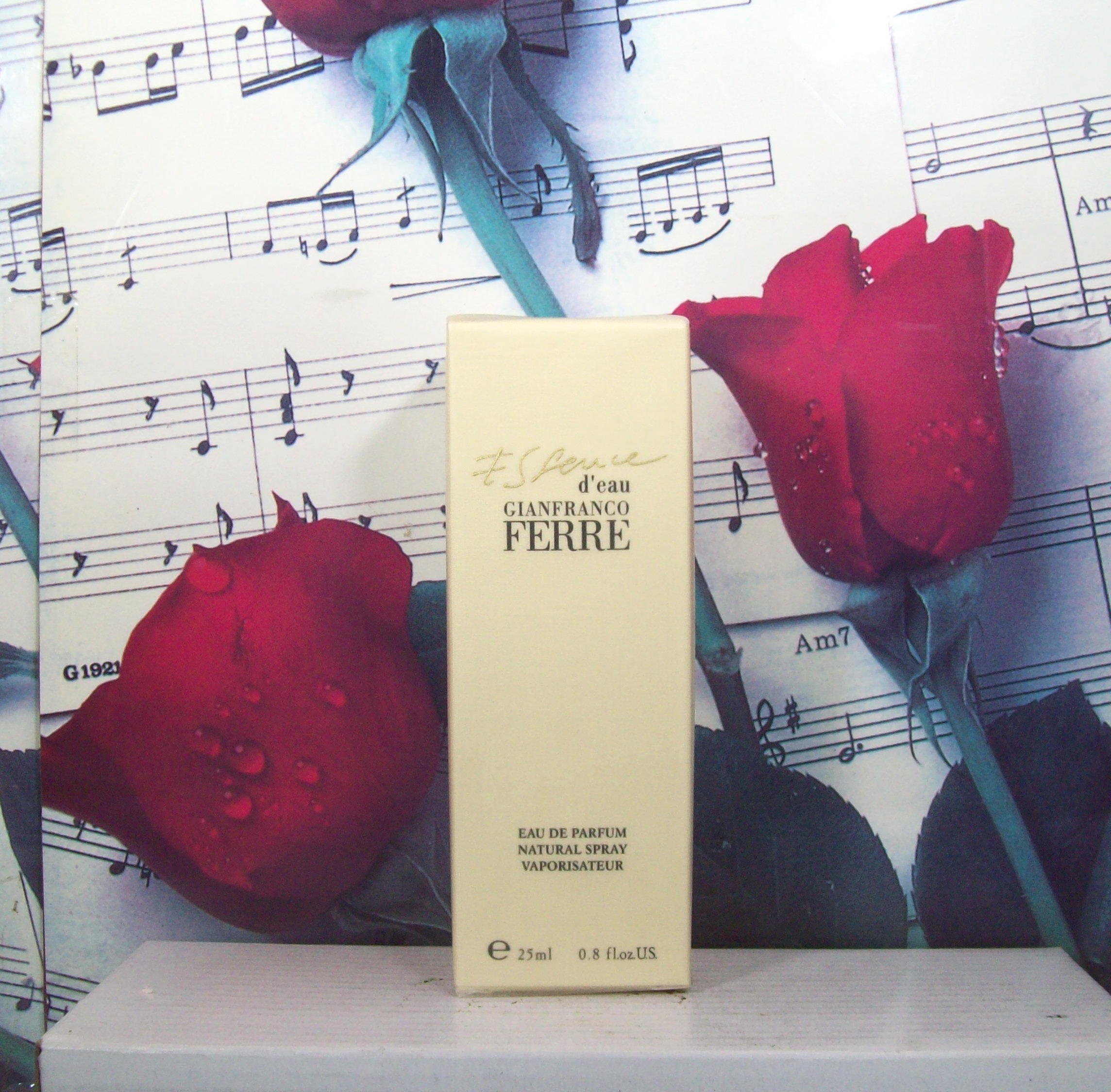 Essence D'Eau Gianfranco Ferre 0.8 OZ EDP Spray bottle