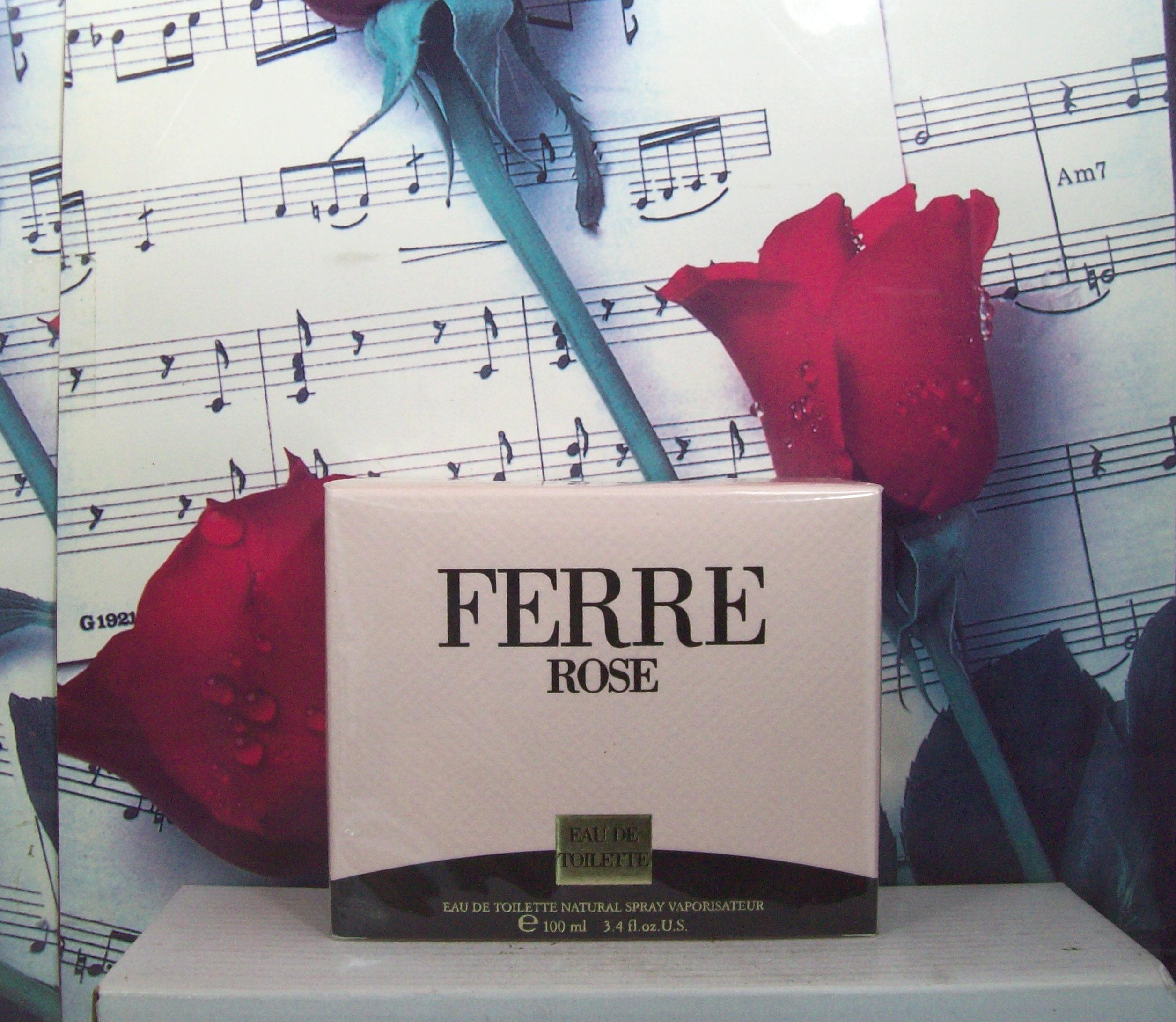 Ferre Rose Eau de Parfum 3.4 oz EDP Spray bottle