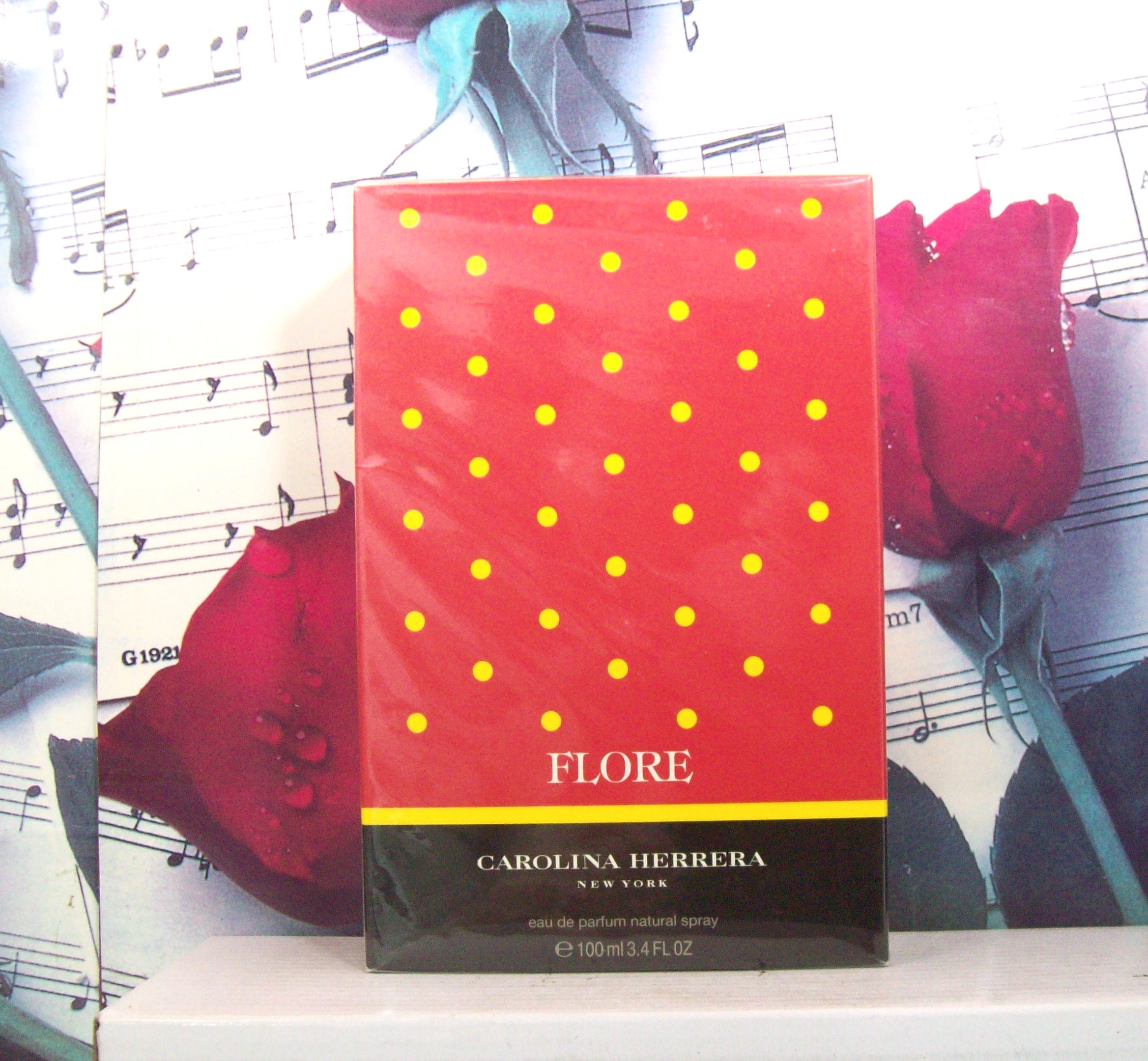 Carolina Herrera Flore EDP Spray 3.4 OZ bottle front view