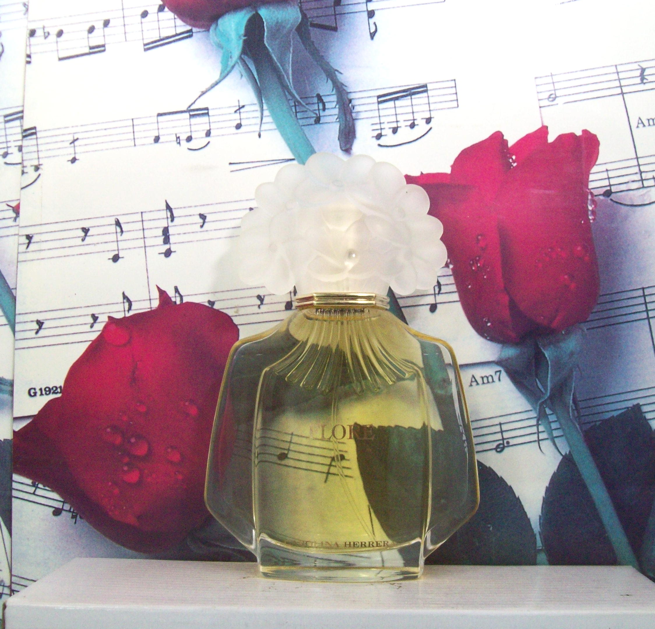 Carolina Herrera Flore EDP 3.4 OZ perfume bottle front view