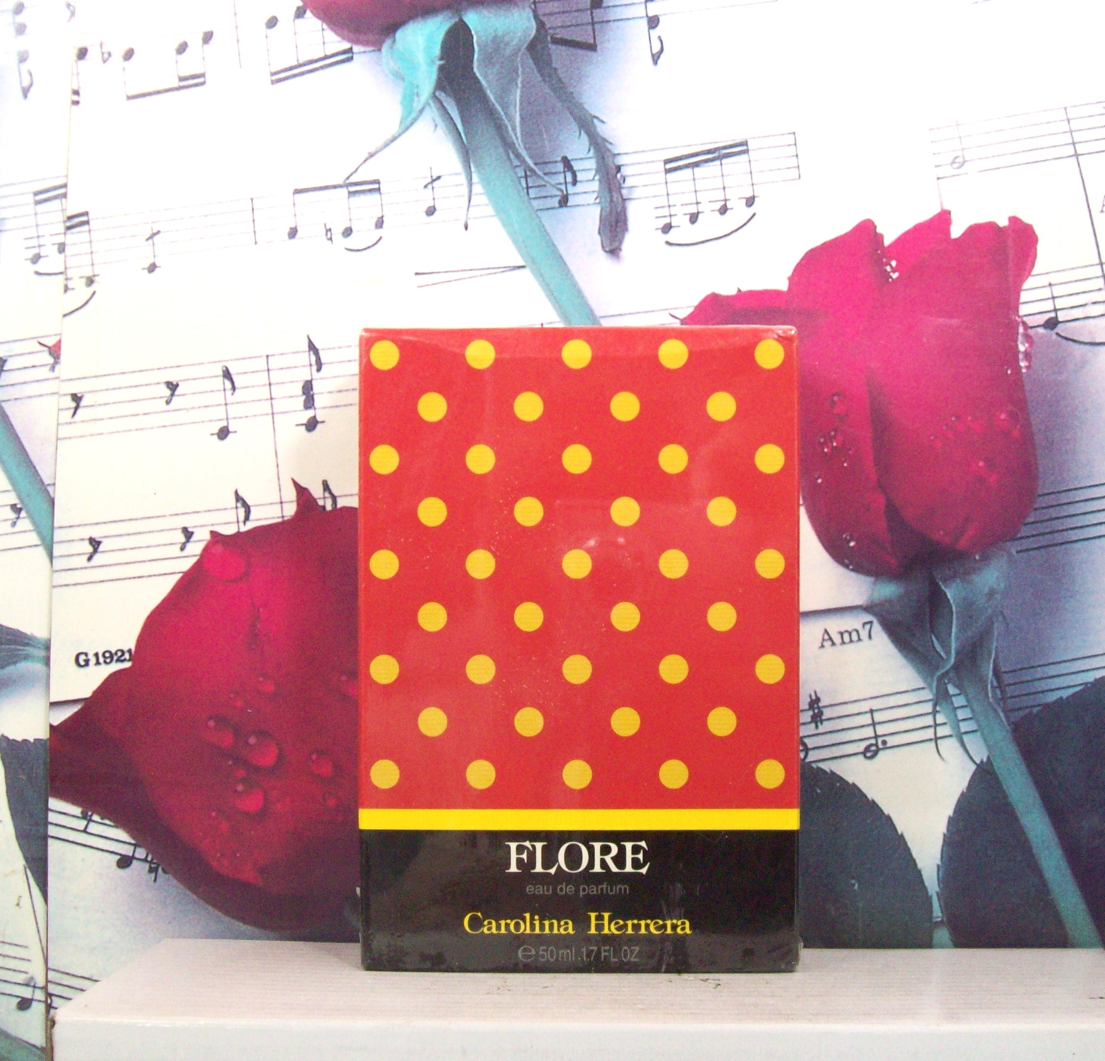 Carolina Herrera Flore EDP Splash 1.7 OZ front view bottle