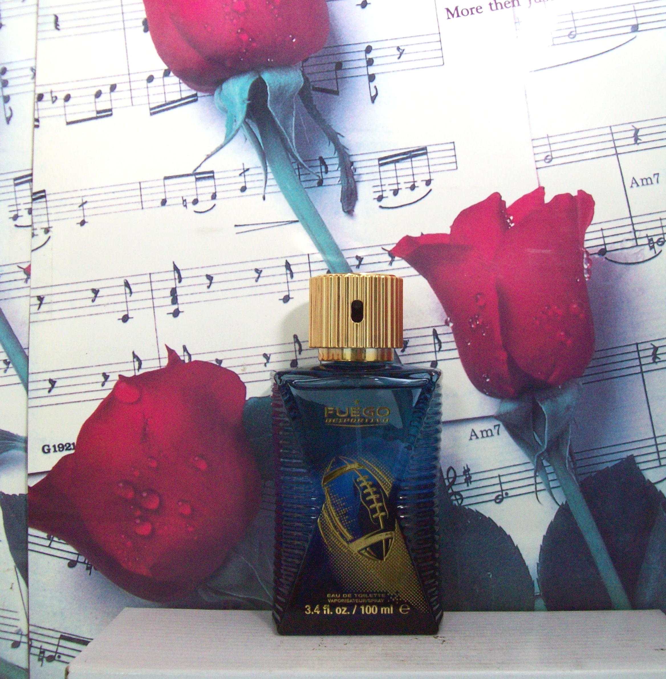 Fuego Desportivo Football EDT Spray bottle front view