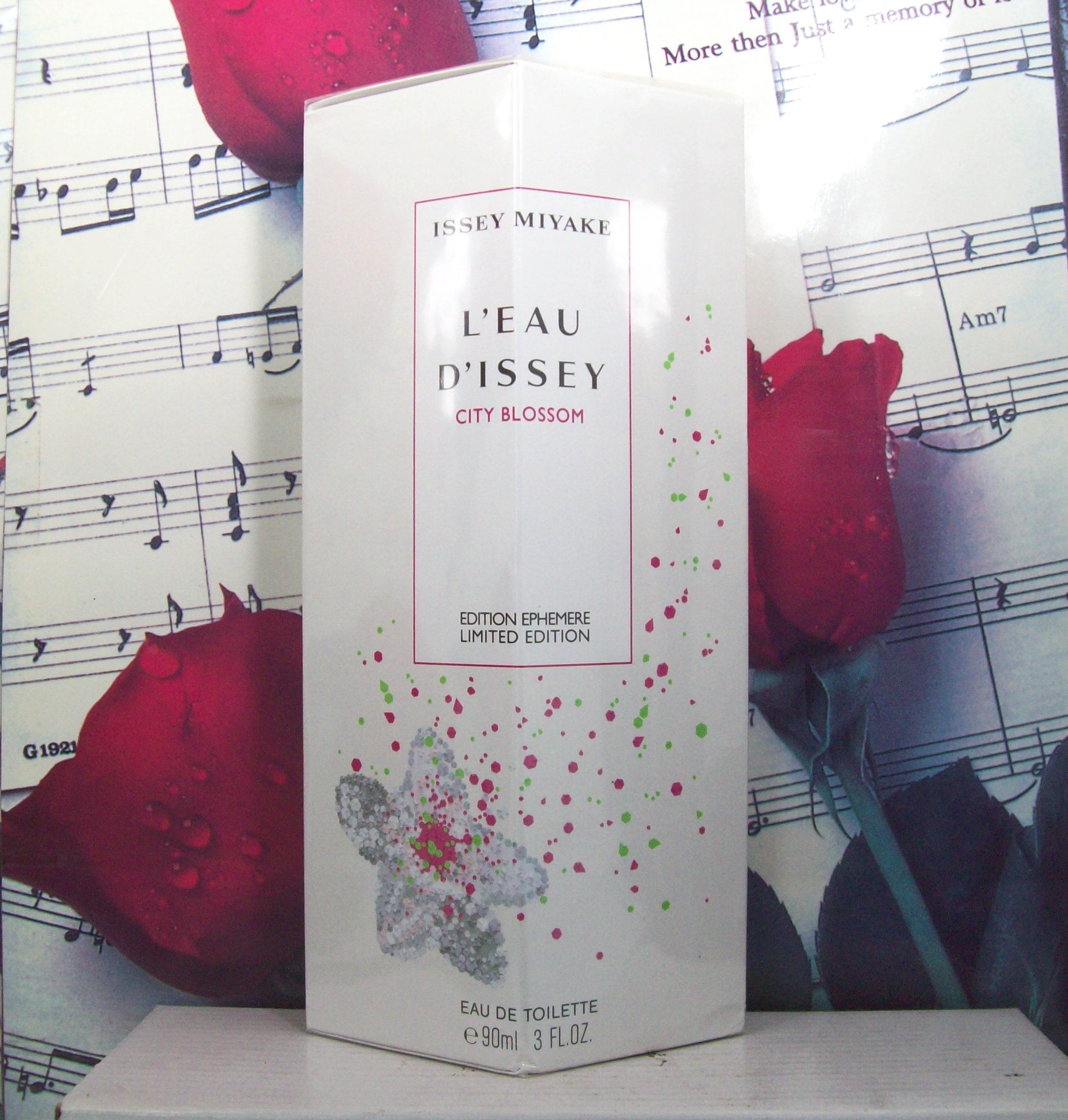 L'Eau D'Issey City Blossom Limited Edition 3.3 OZ. EDT Spray bottle by Issey Miyake