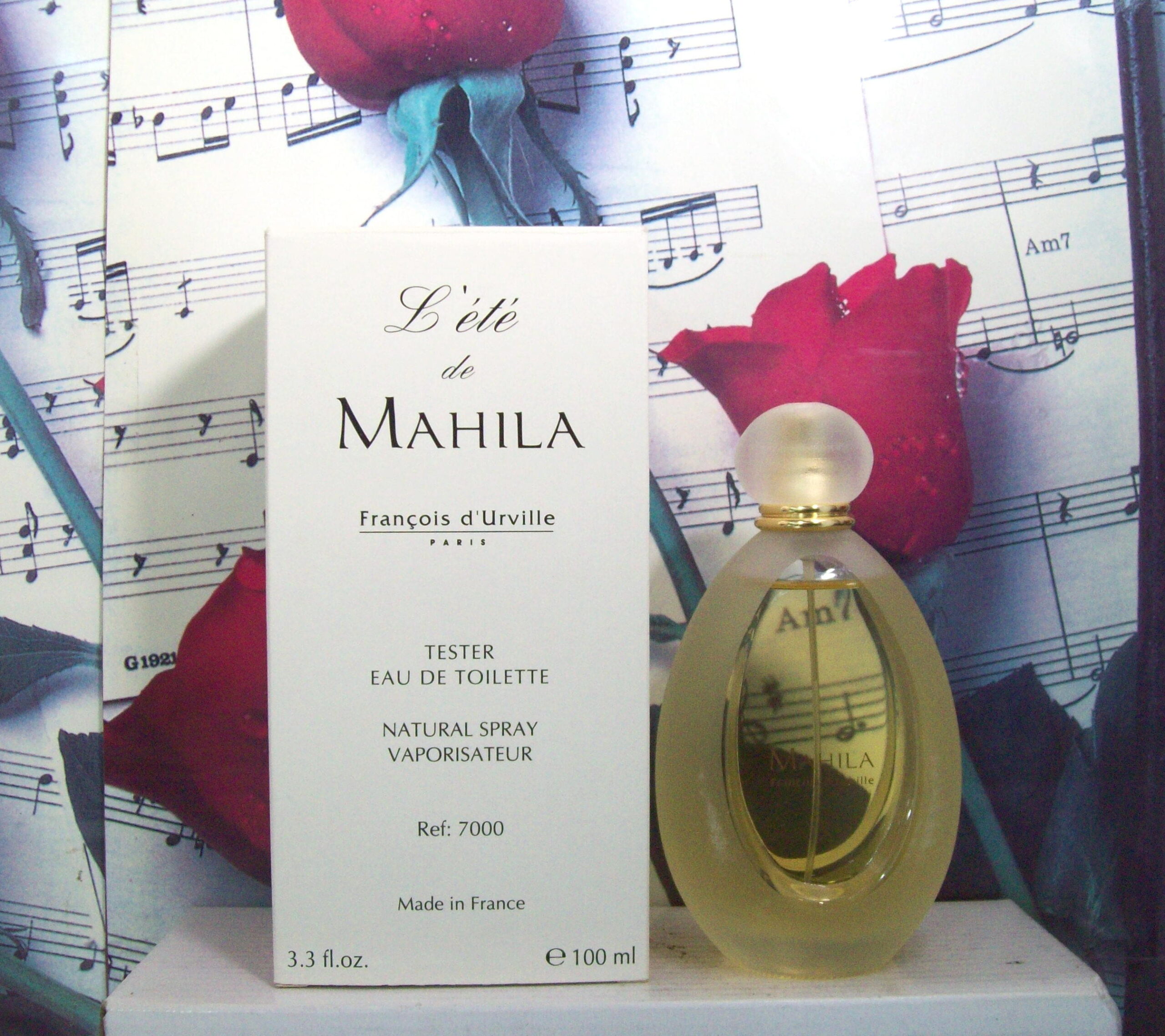 L'Ete De Mahila 3.3 OZ EDT Spray front bottle view