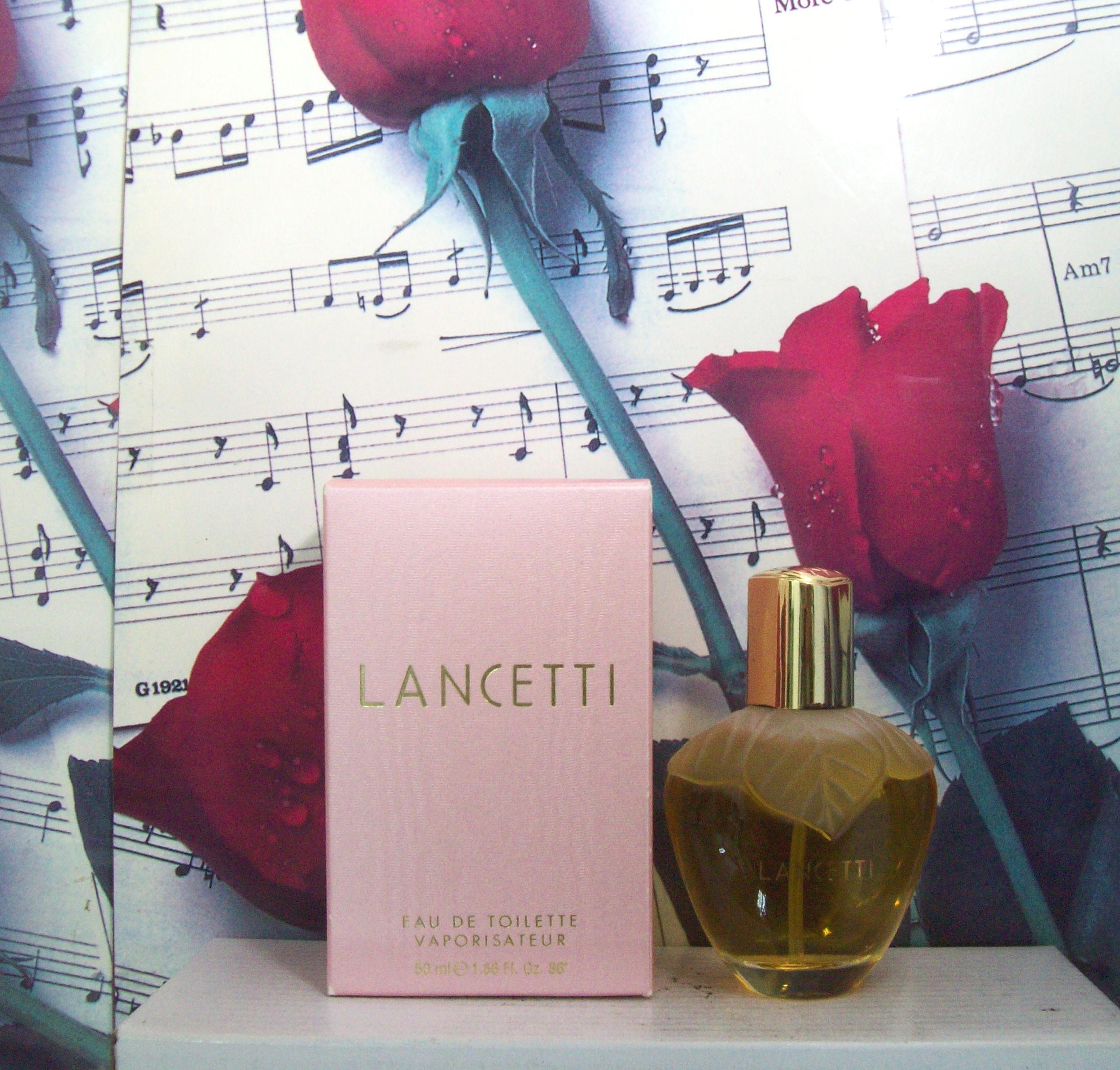 Bottle close-up – Lancetti Elle 1.66 OZ. EDT Spray front view