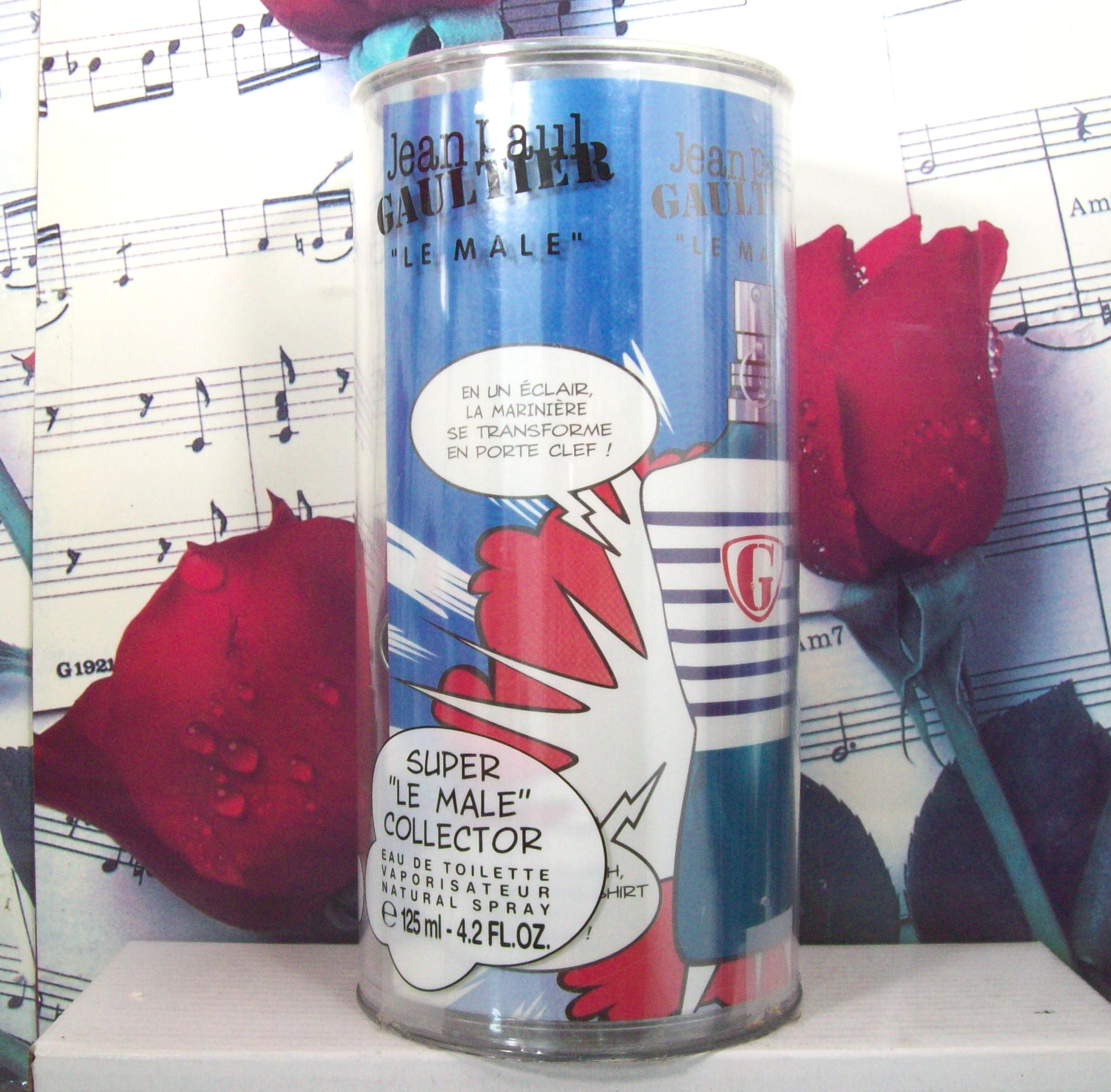 Jean Paul Gaultier Super Le Male Collector 4.2 OZ EDT Spray front bottle view