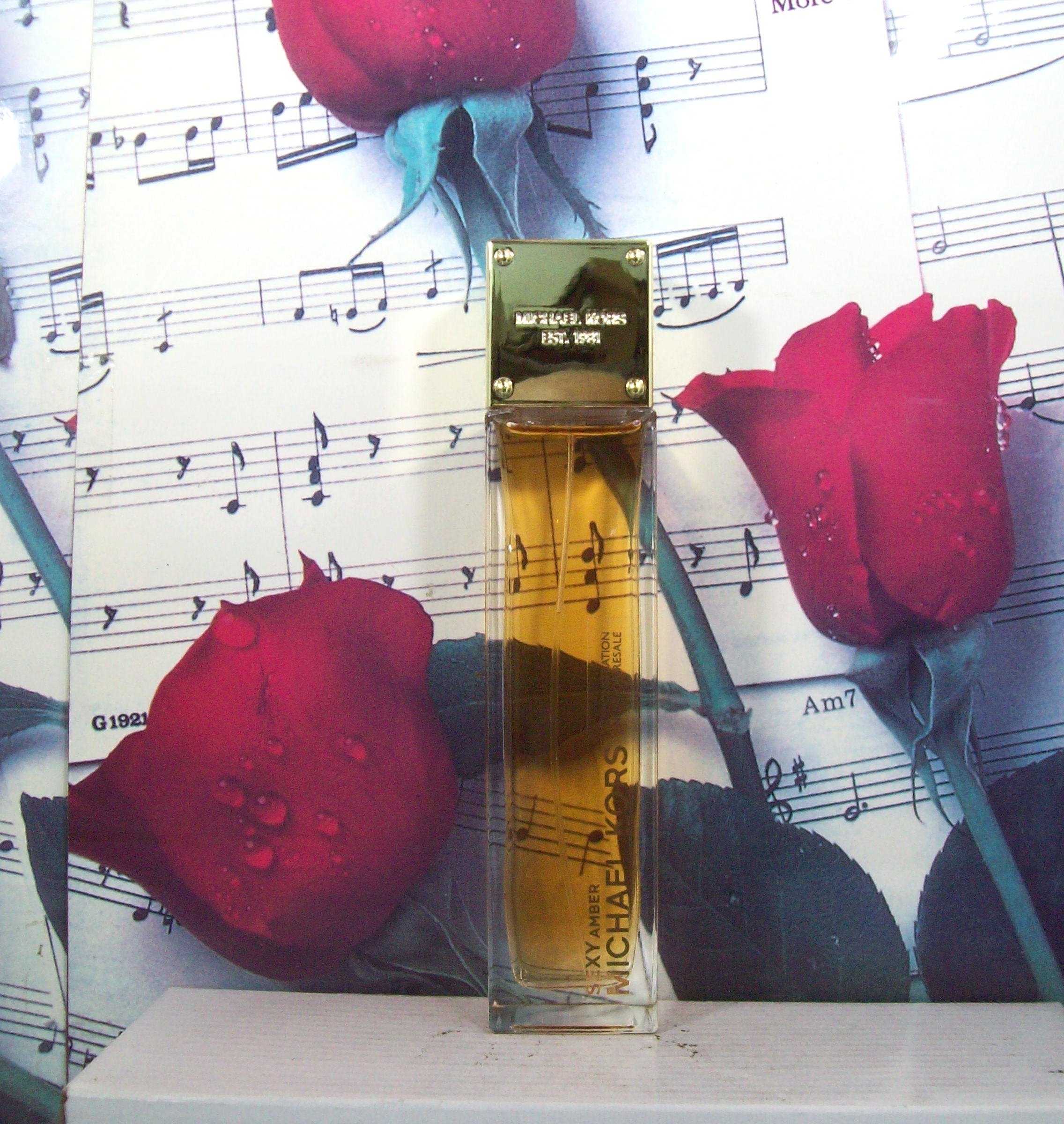 Michael Kors Sexy Amber 3.4 OZ. EDP Spray front view