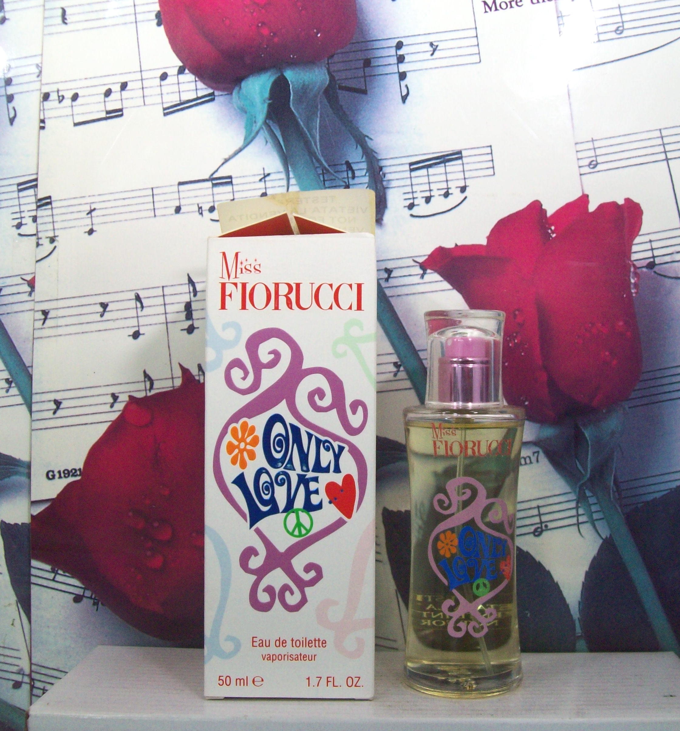 Miss Fiorucci Only Love 1.7 OZ EDT Spray bottle front view