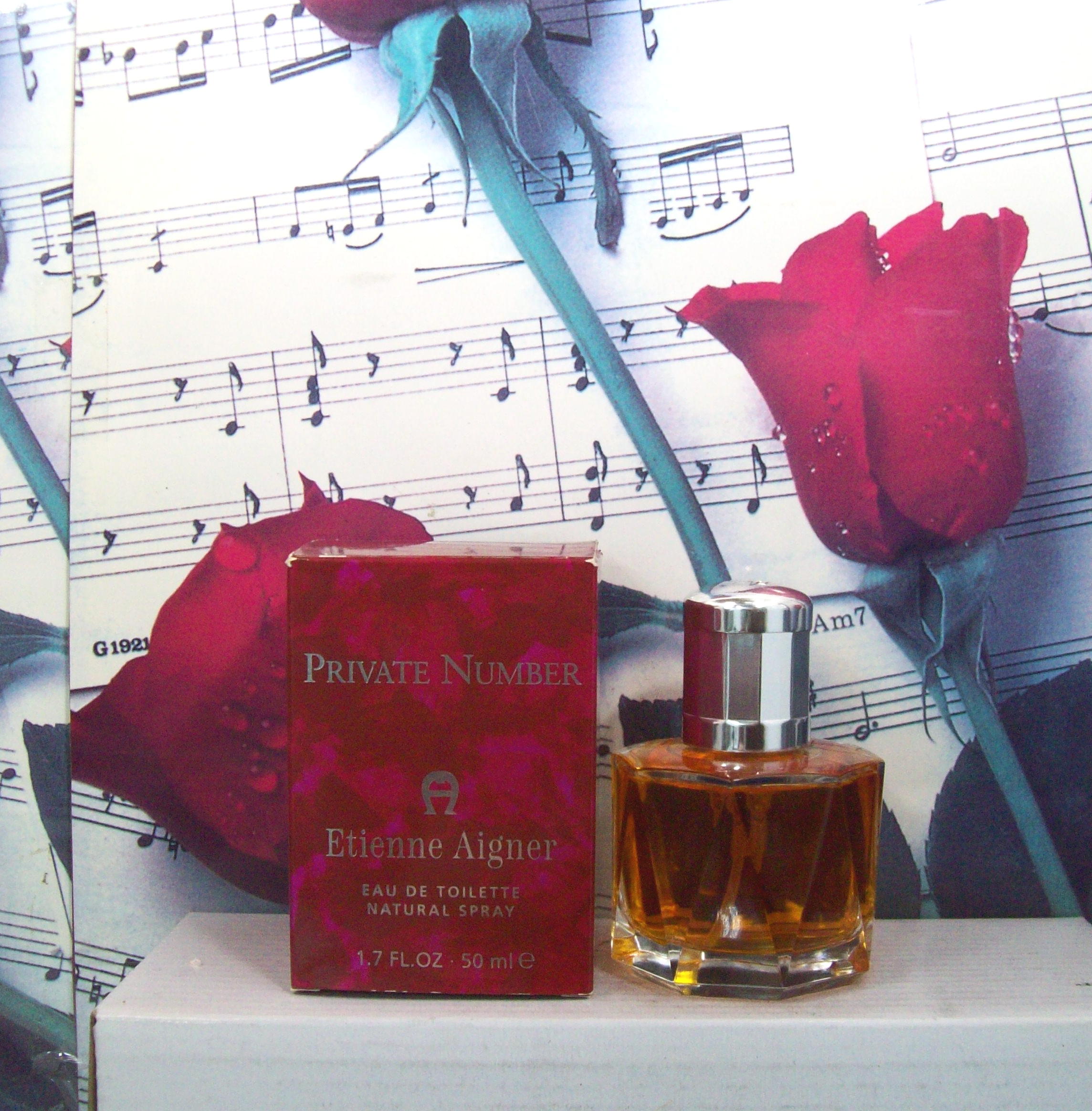 Private Number 1.7 OZ EDT Spray front view bottle