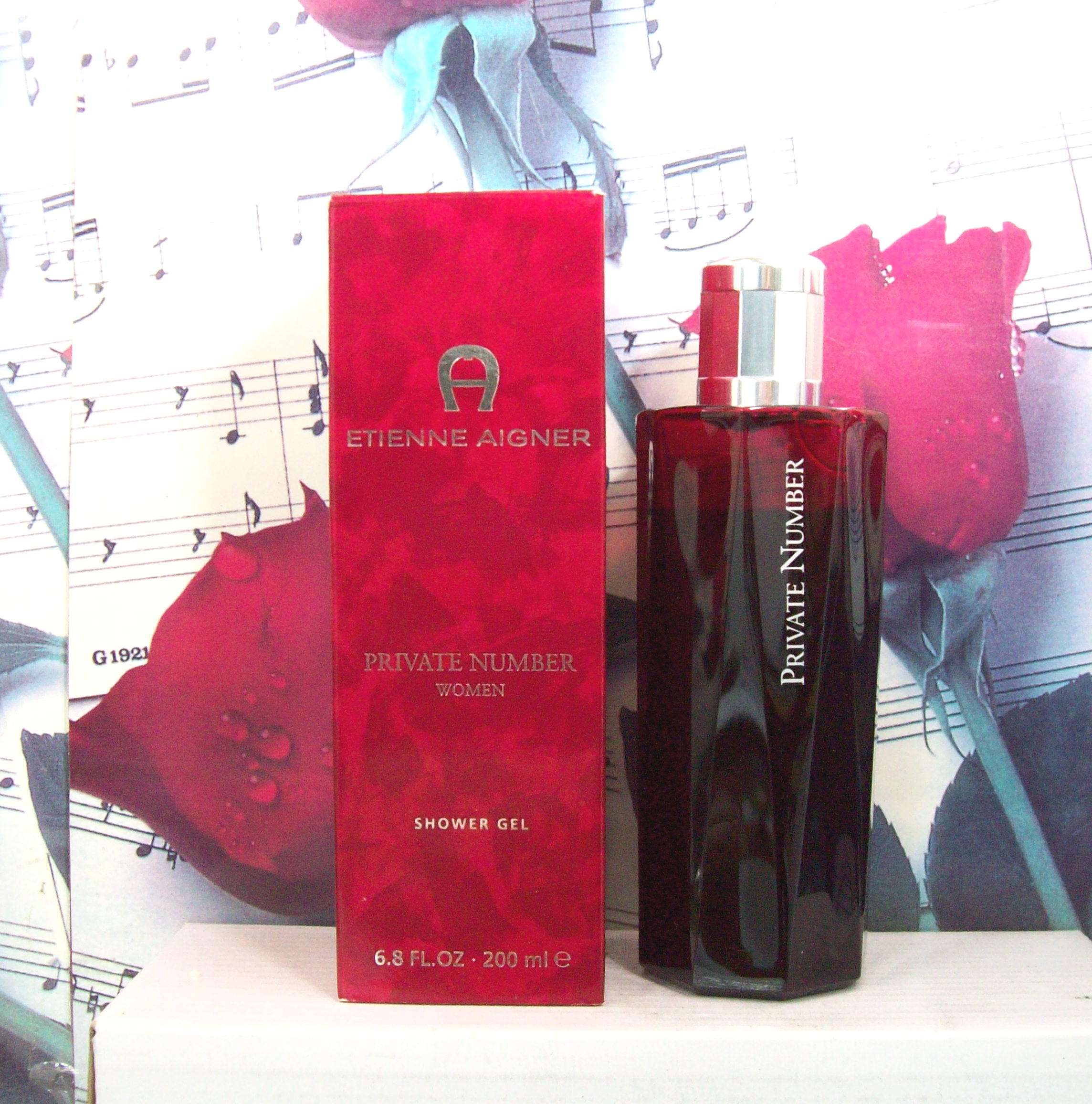 Private Number 6.8 OZ Shower Gel bottle front view