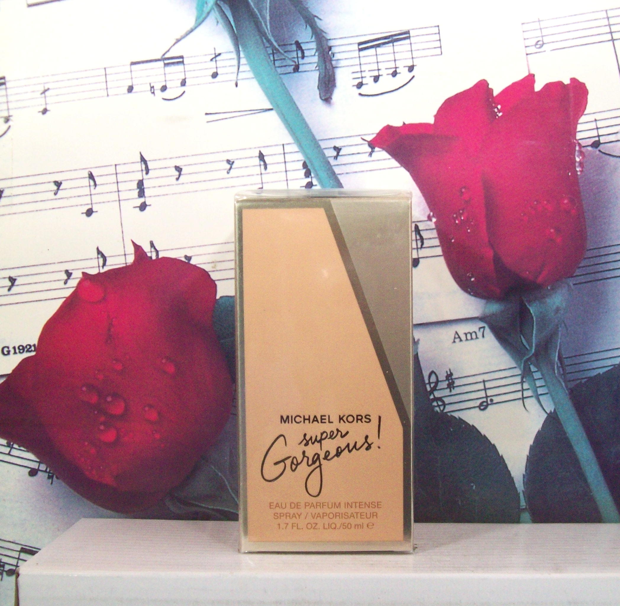 Super Gorgeous luxury perfume EDP 1.7 OZ spray bottle front