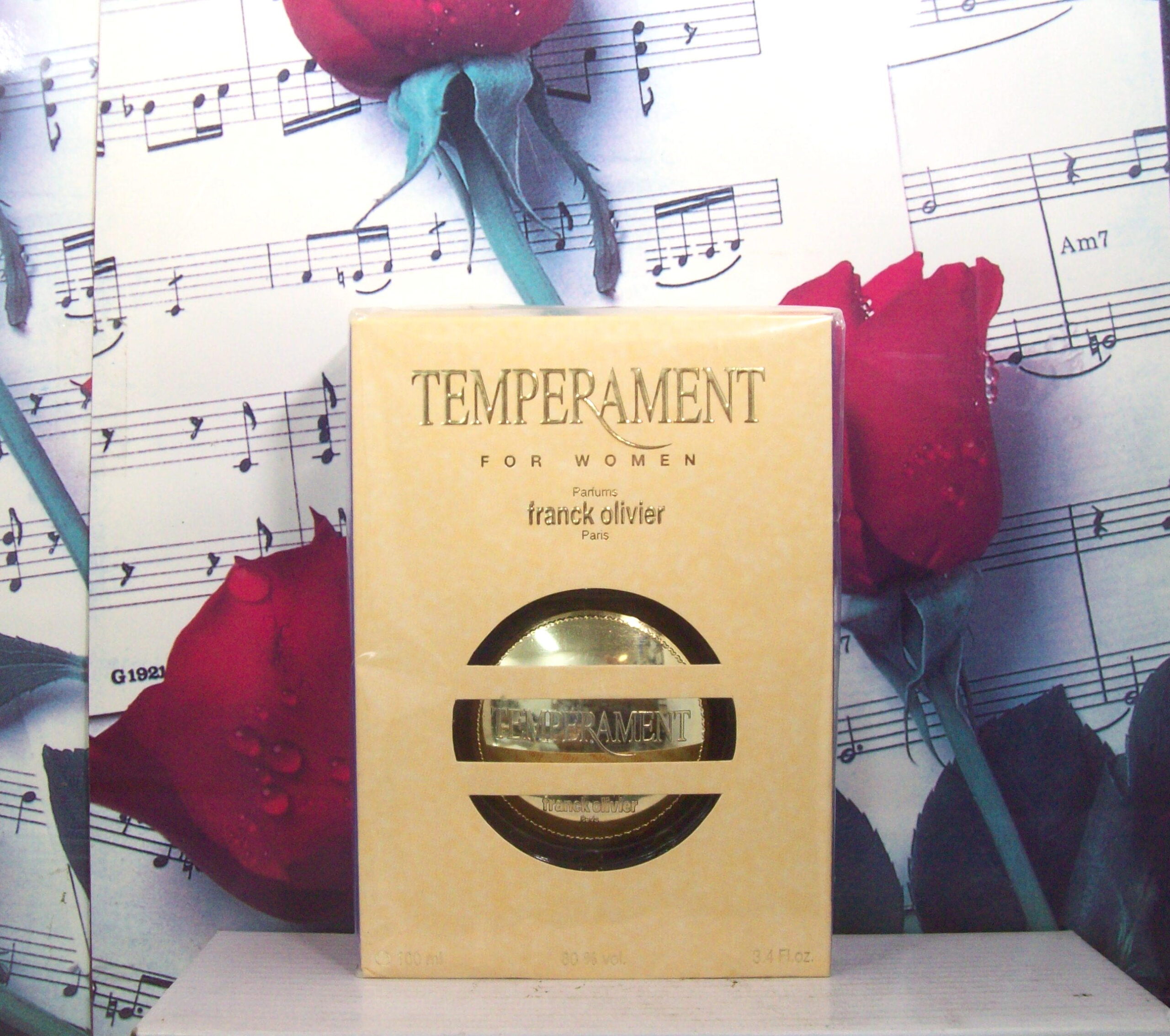 Temperament For Women By Franck Olivier EDT Spray 3.4 OZ bottle