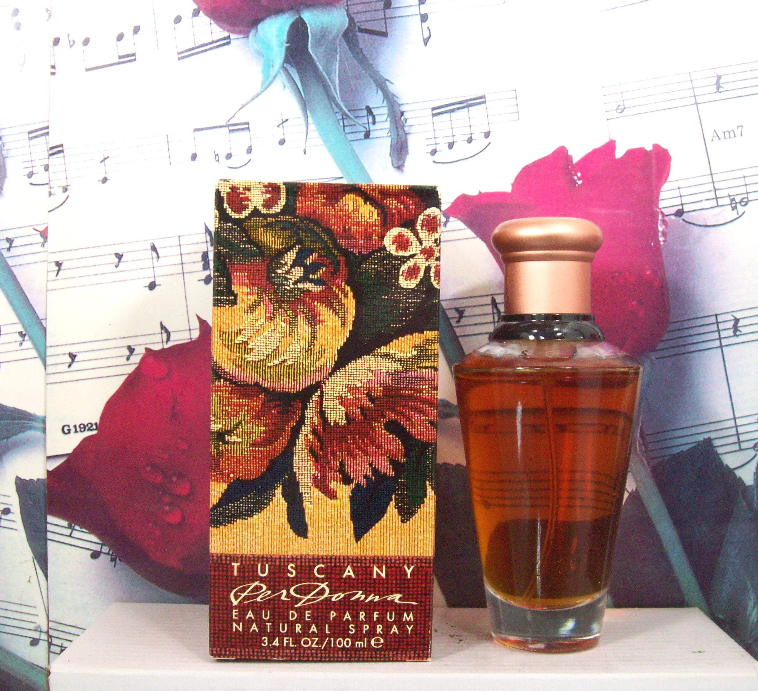 Tuscany Per Donna By Aramis 3.4 OZ EDP Spray perfume bottle