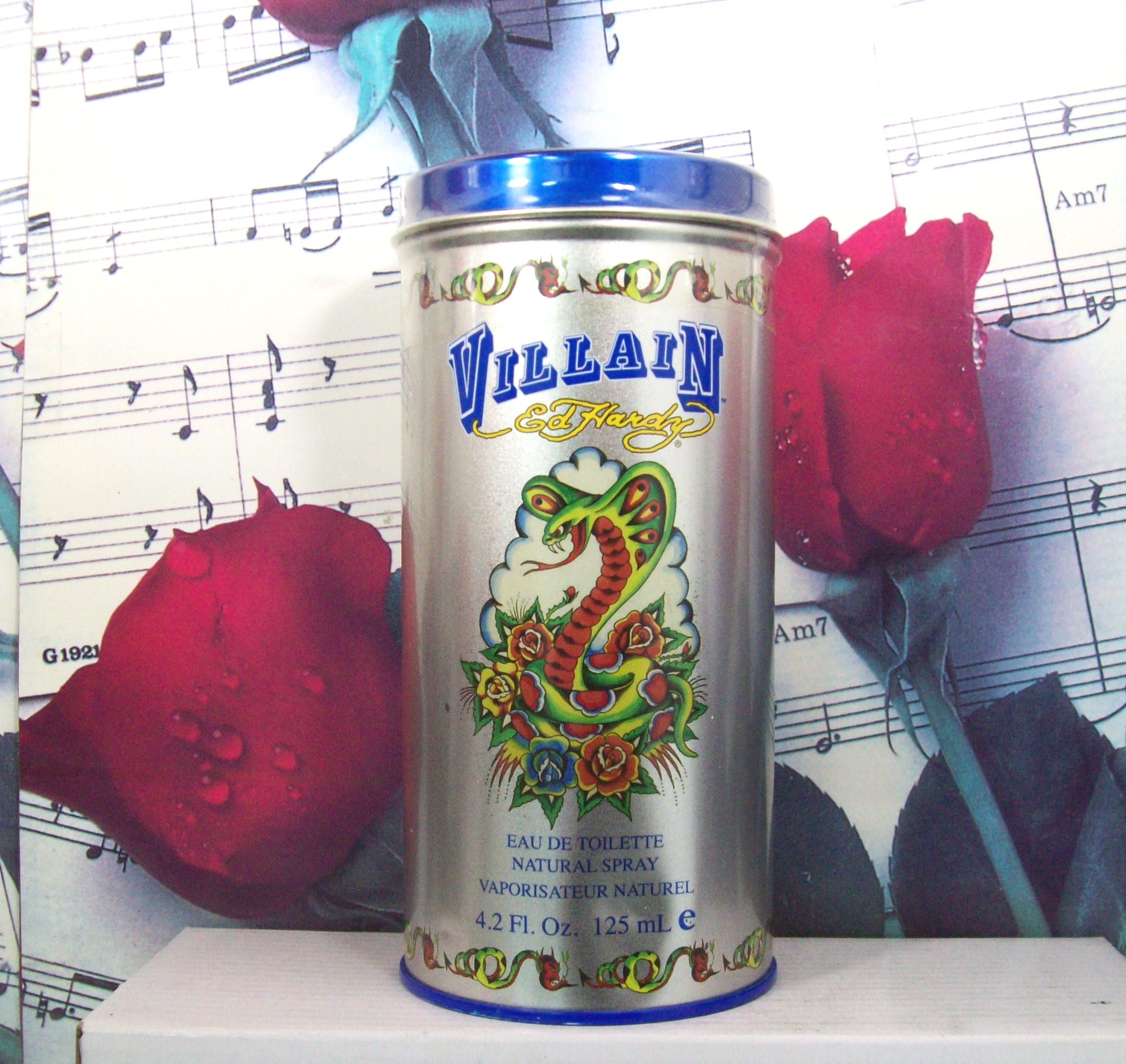 Ed Hardy Villain EDT Spray bottle
