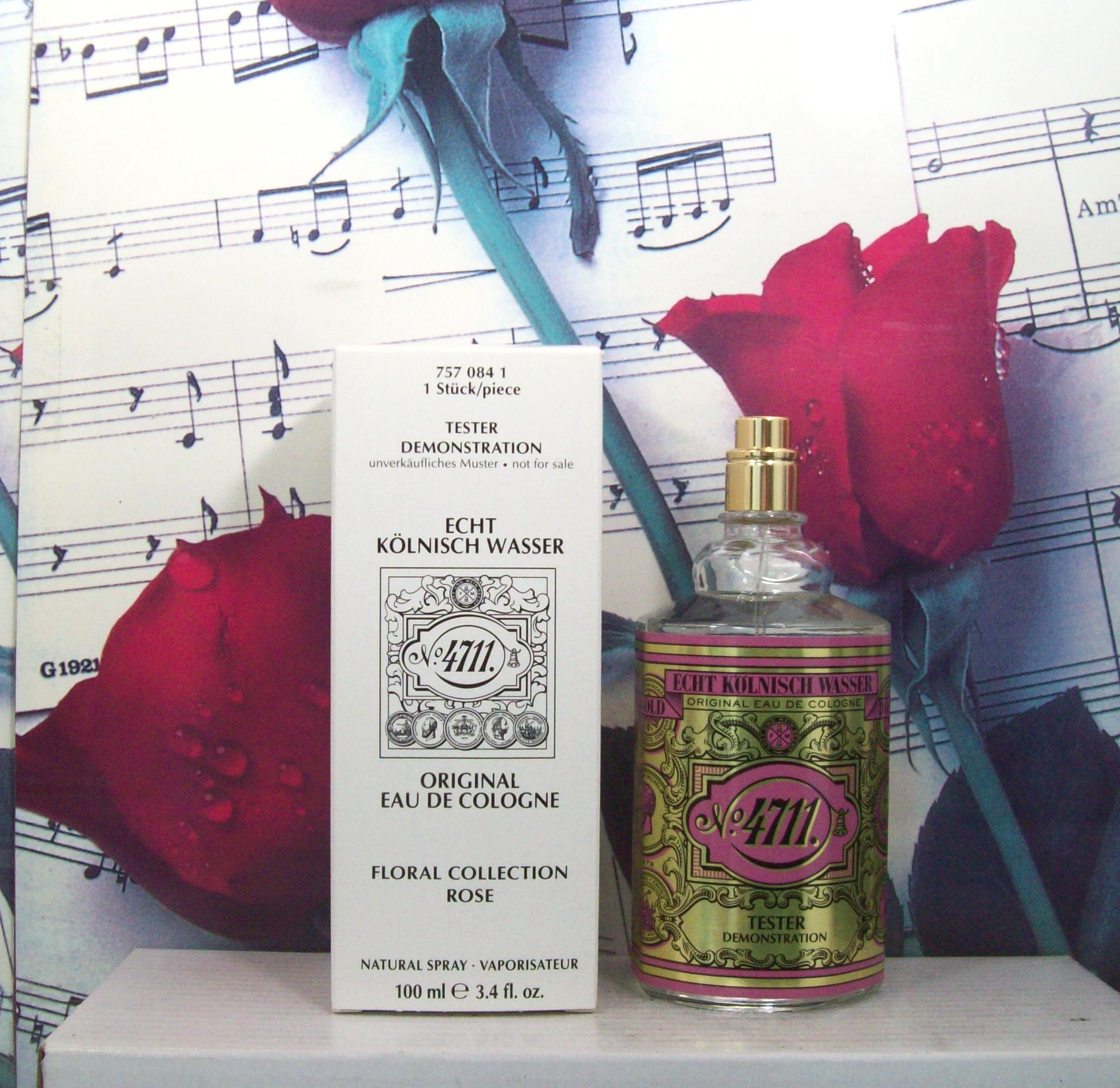 4711 Floral Collection Rose EDC 3.4 OZ bottle