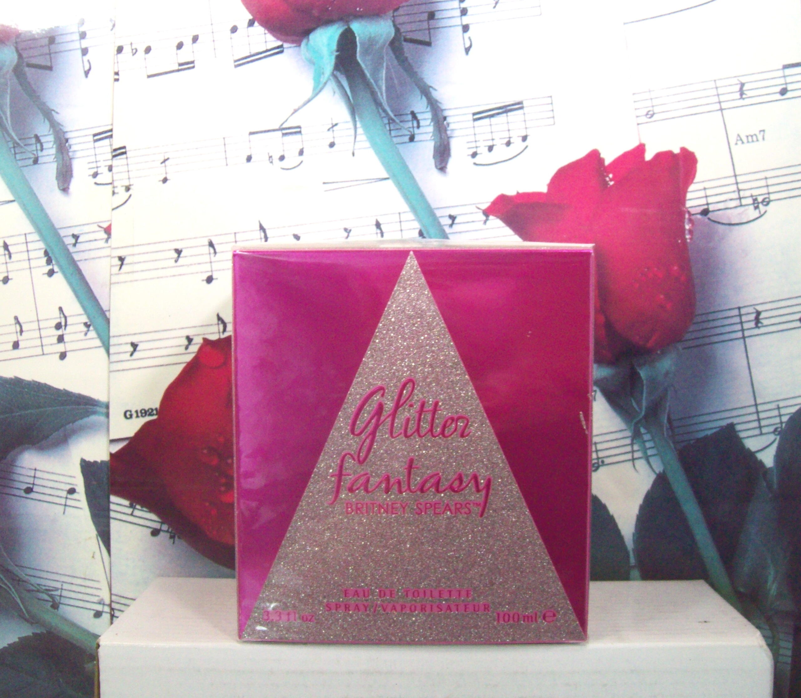 Glitter Fantasy By Britney Spears 3.3 OZ EDT Spray front view