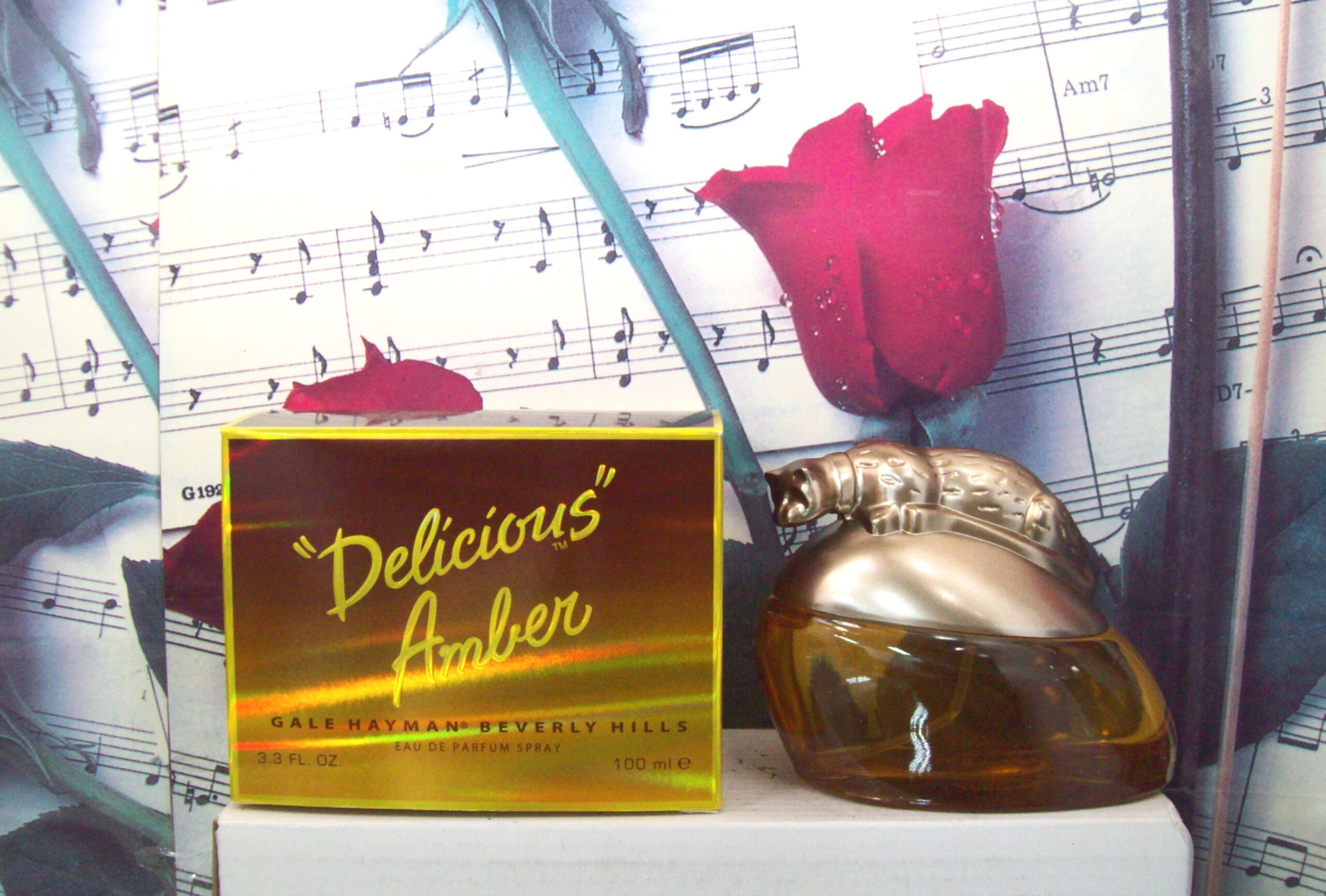 Delicious Amber Gale Hayman 3.3 OZ EDP Spray bottle