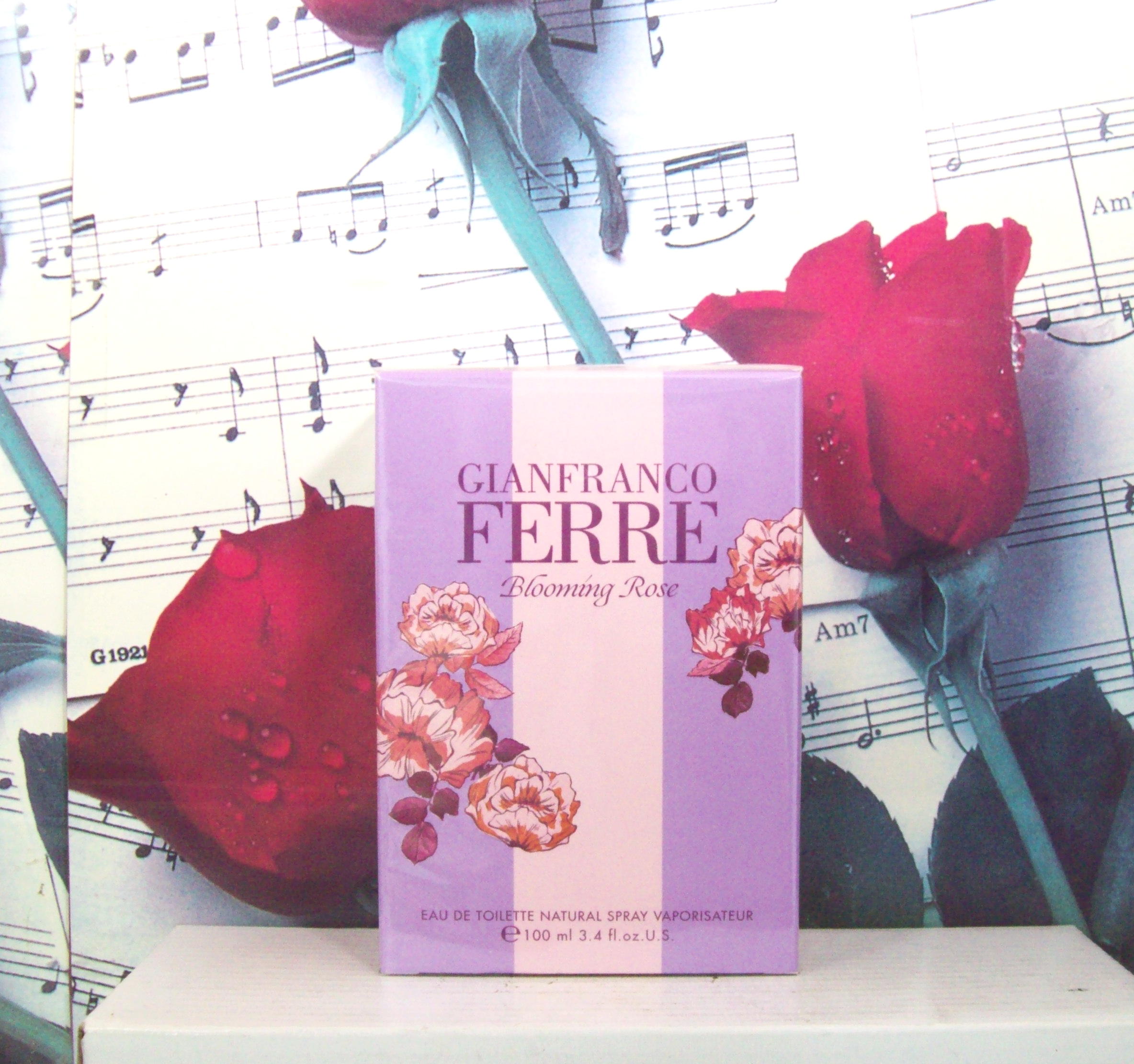 Gianfranco Ferre Blooming Rose EDT 3.4 OZ Spray bottle