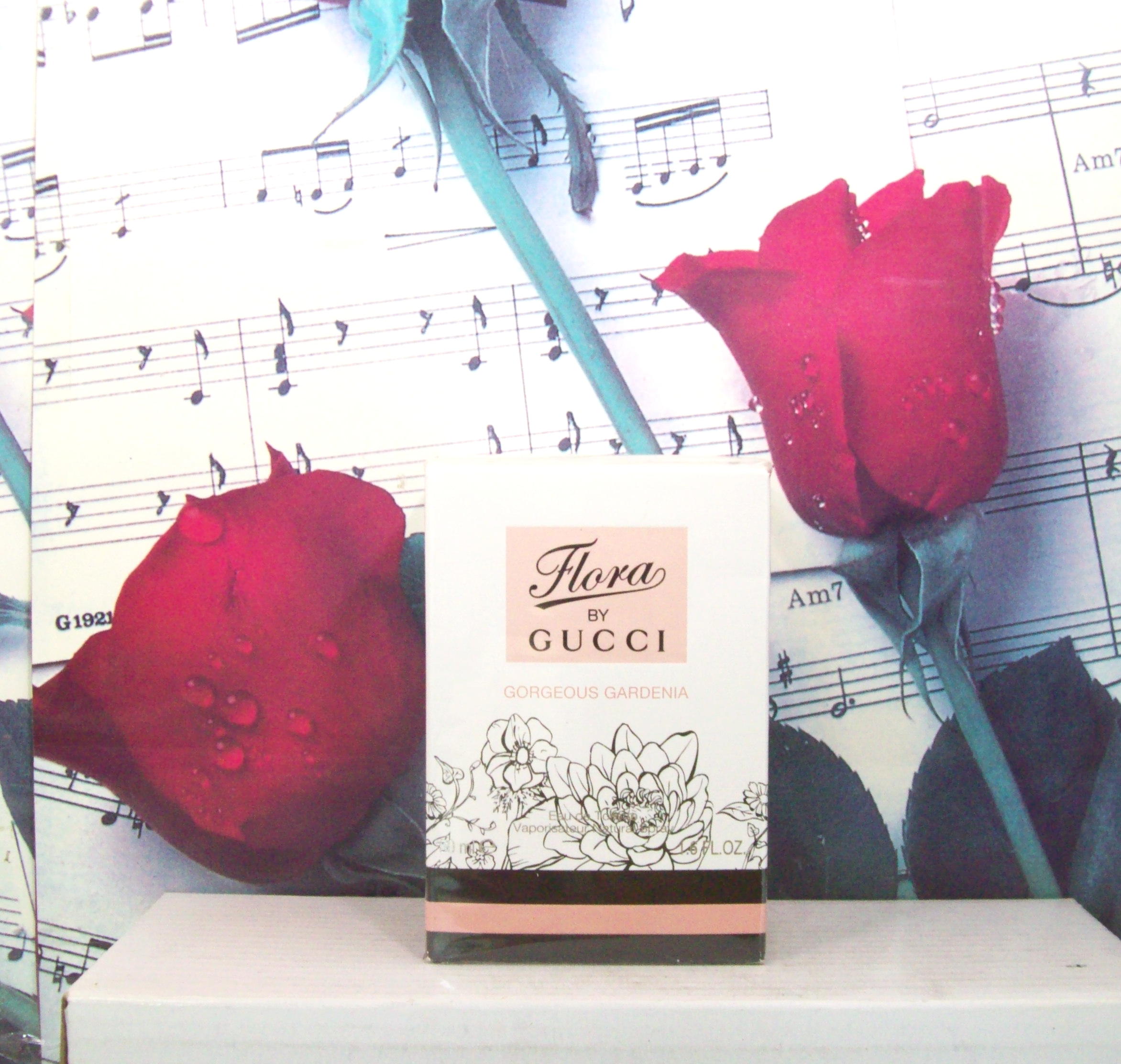 Flora By Gucci Gorgeous Gardenia EDT 1.6 OZ Spray bottle