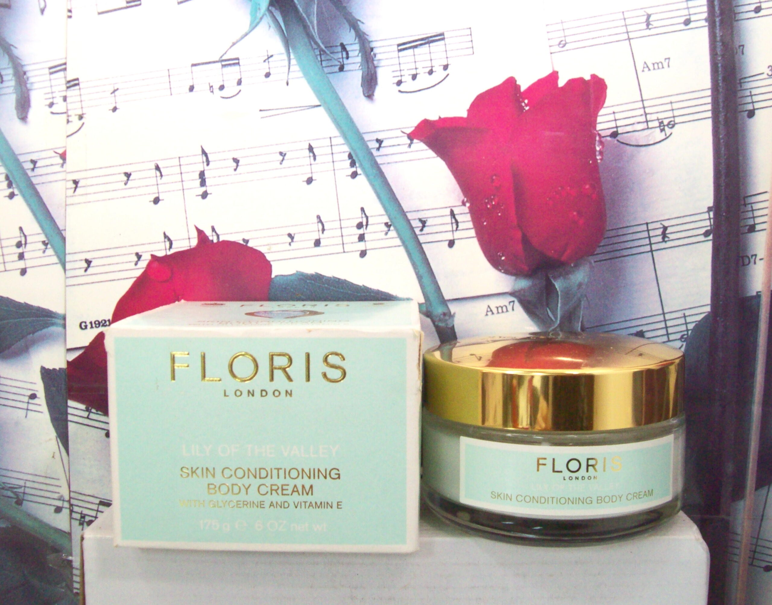 Lily Of The Valley Body Cream by Floris 6 OZ jar