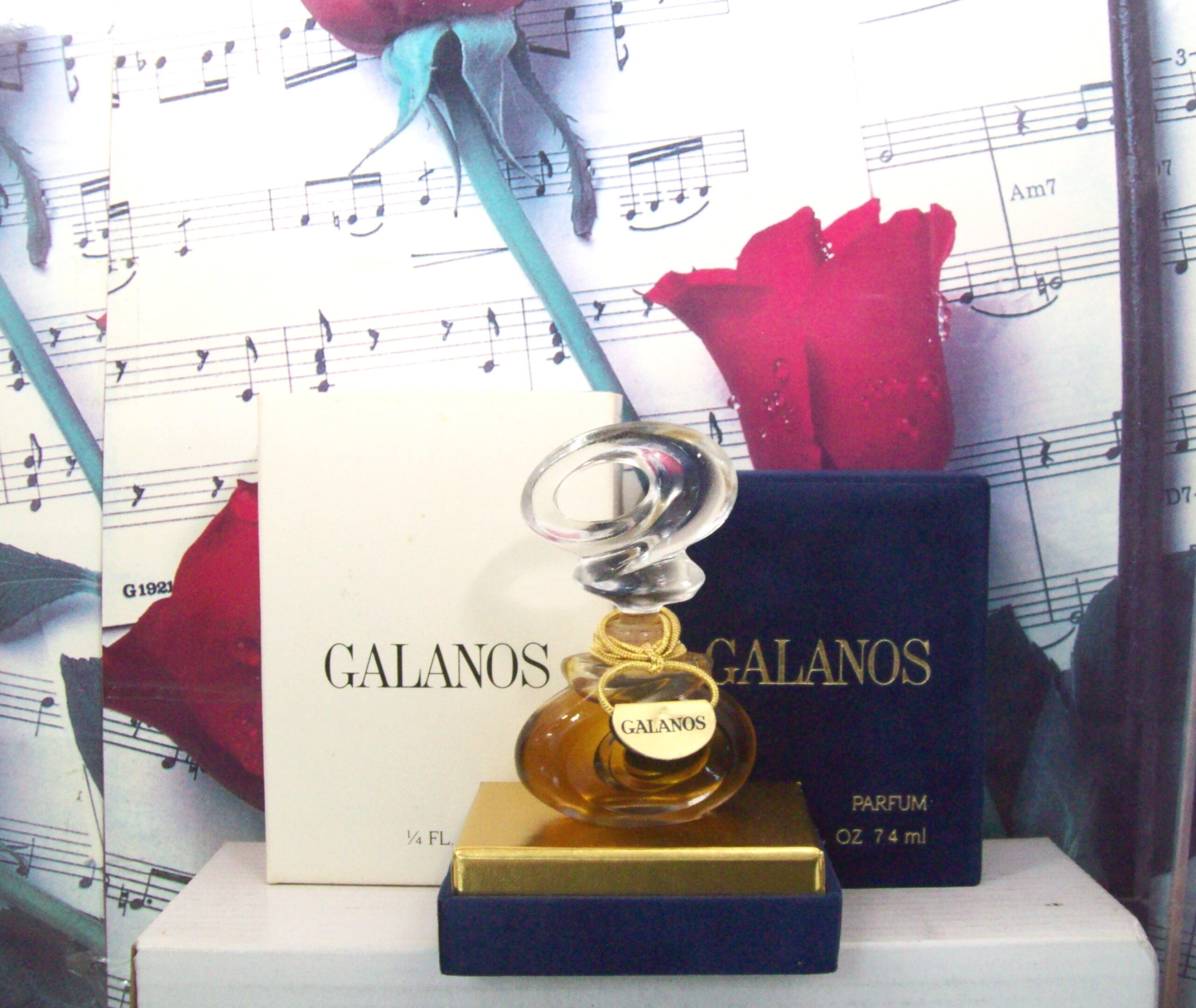 Galanos 0.25 Oz Parfum bottle