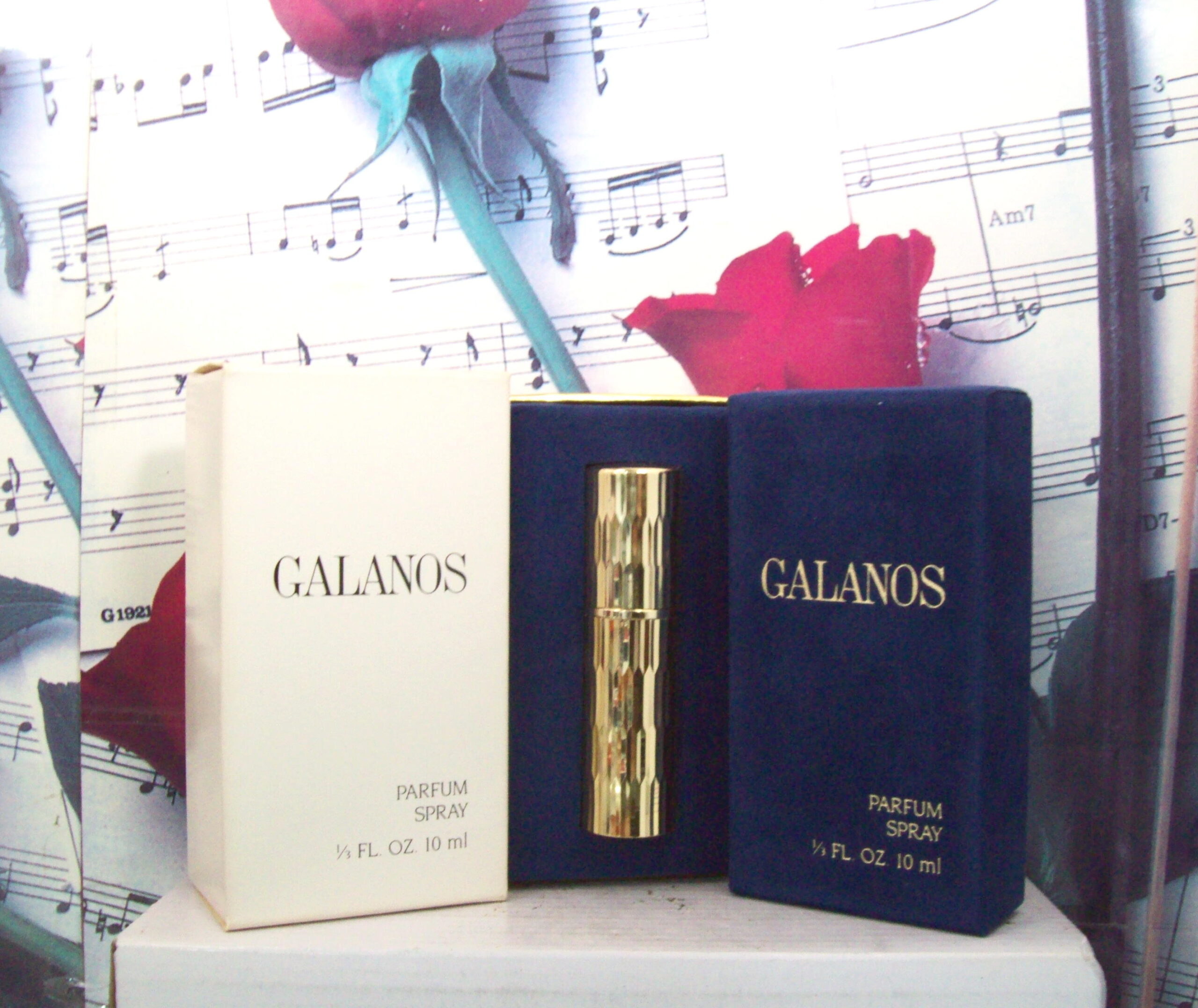 Galanos 0.25 Oz Parfum Spray bottle