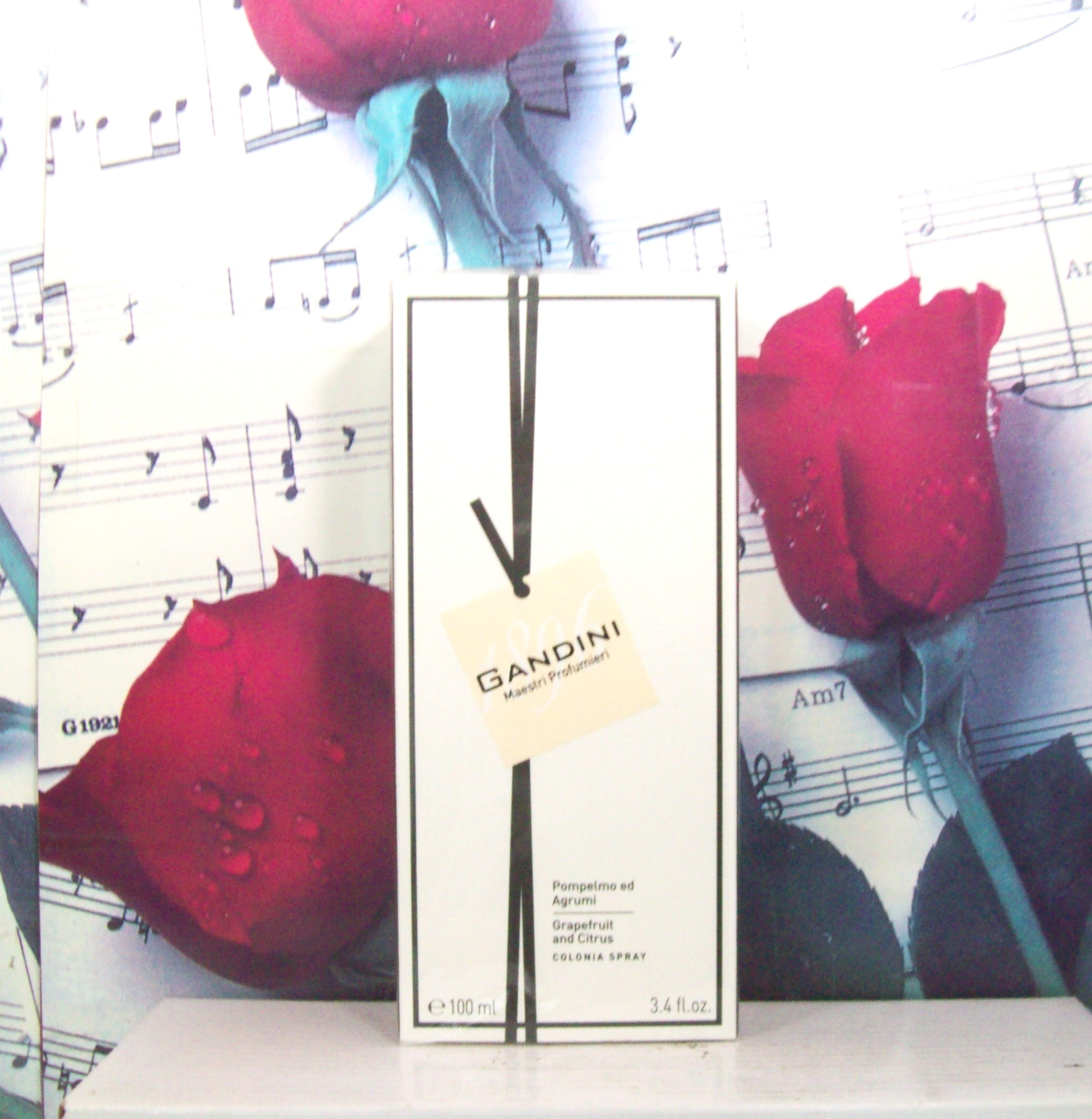 Gandini Grapefruit And Citrus Colonia Spray 3.4 OZ bottle