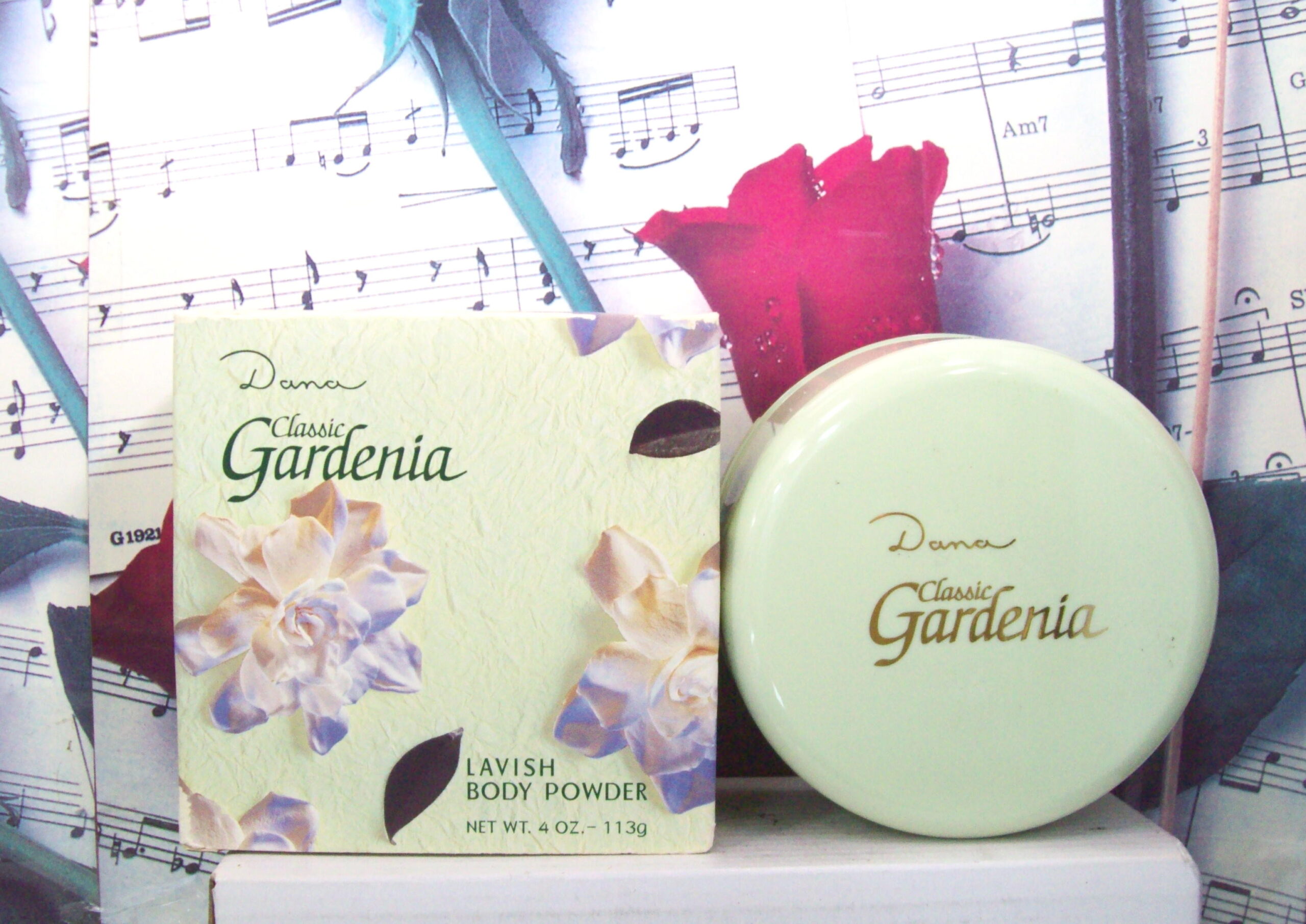 Classic Gardenia By Dana 4.0 oz Lavish Dusting Powder bottle