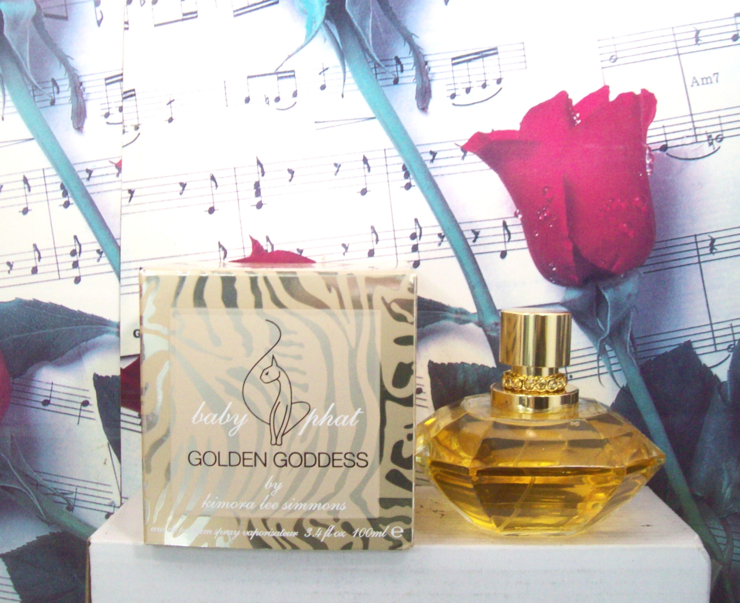 Baby Phat Golden Goddess 3.4 OZ EDP Spray bottle