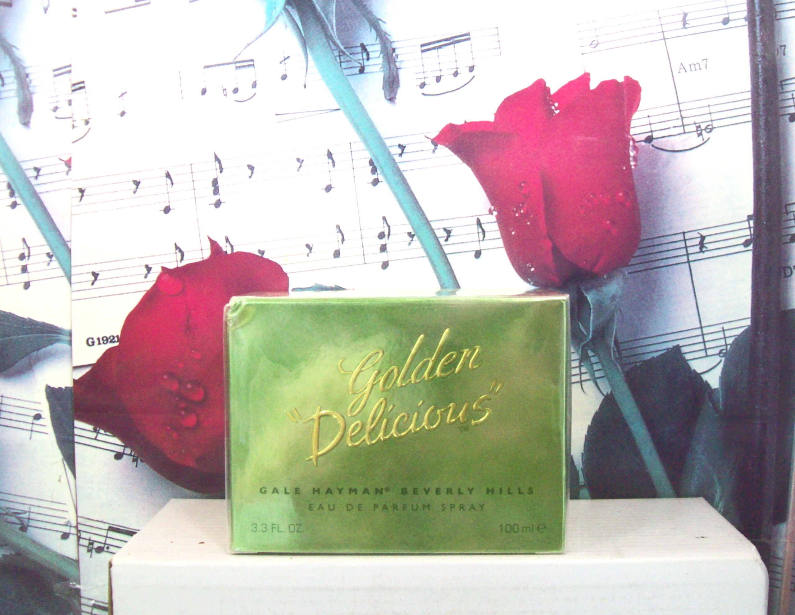 Golden Delicious Gale Hayman 3.3 OZ EDP Spray bottle