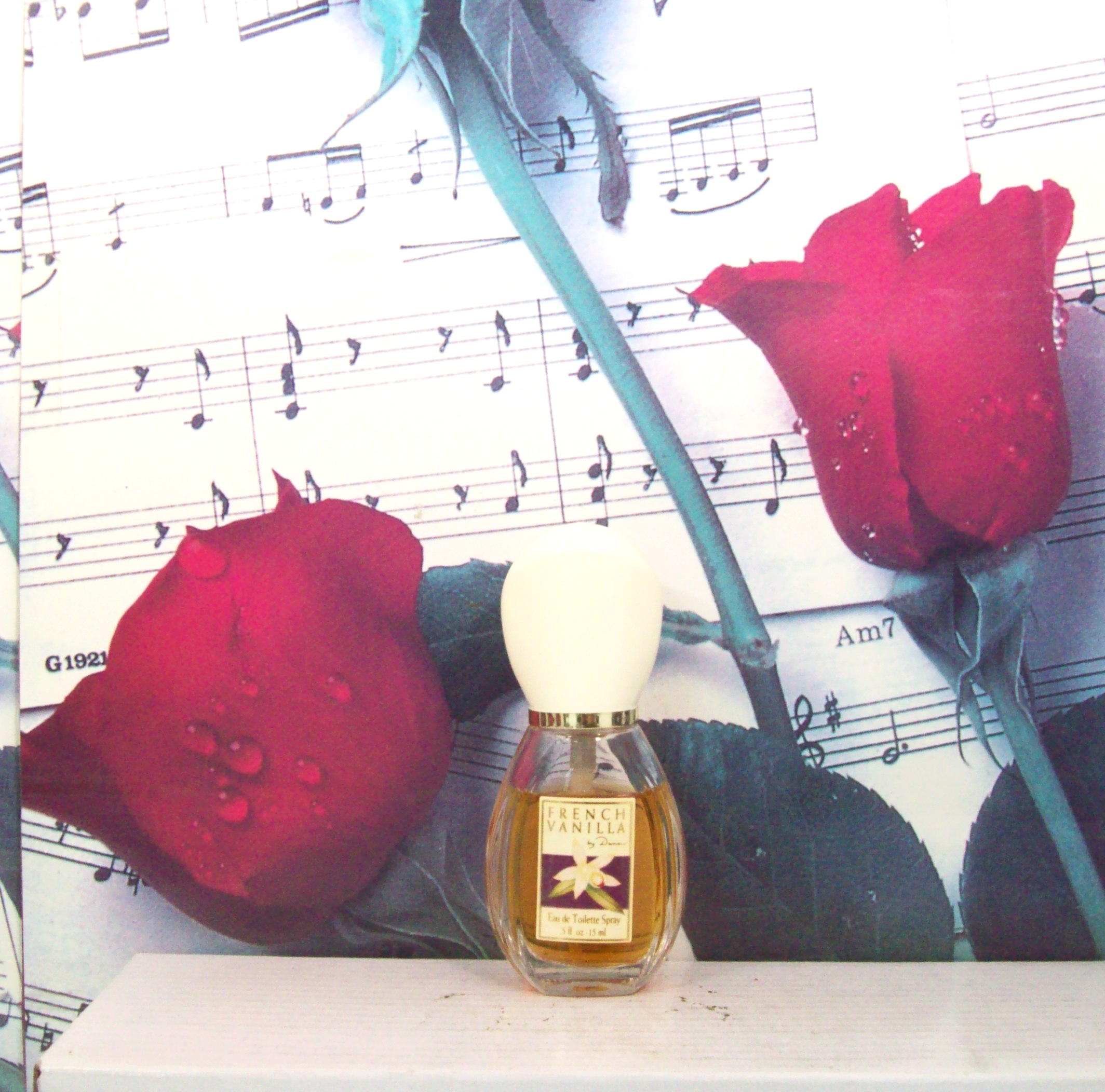 French Vanilla By Dana 0.5 OZ EDT Spray front bottle view