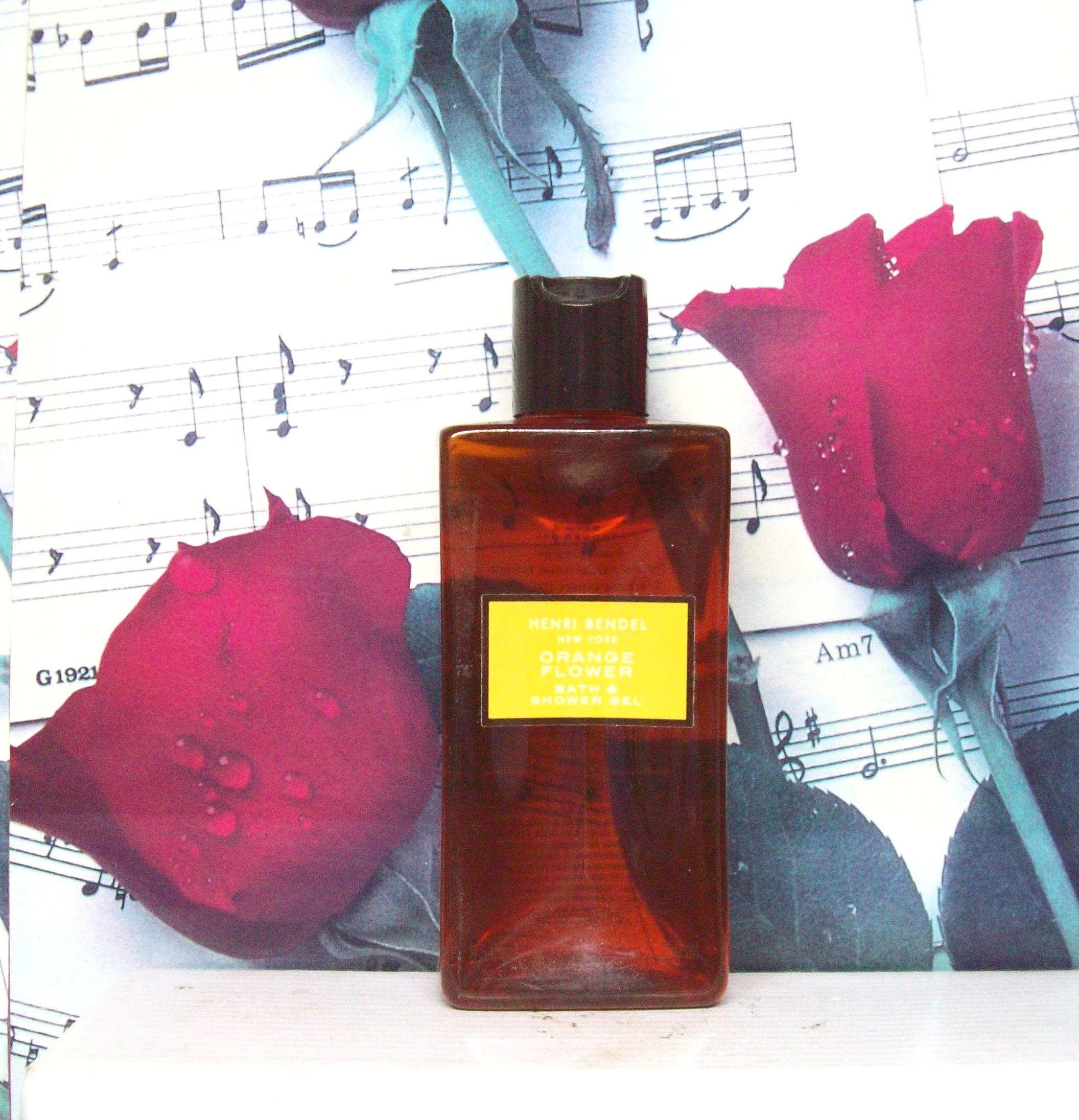 Orange Flower Bath & Shower Gel 8.5 OZ bottle