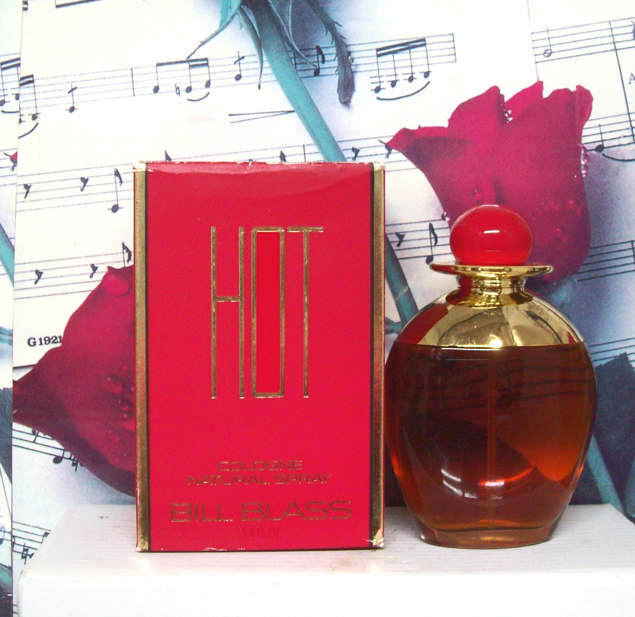 Bill Blass Hot Cologne 3.4 OZ. Vintage Bottle