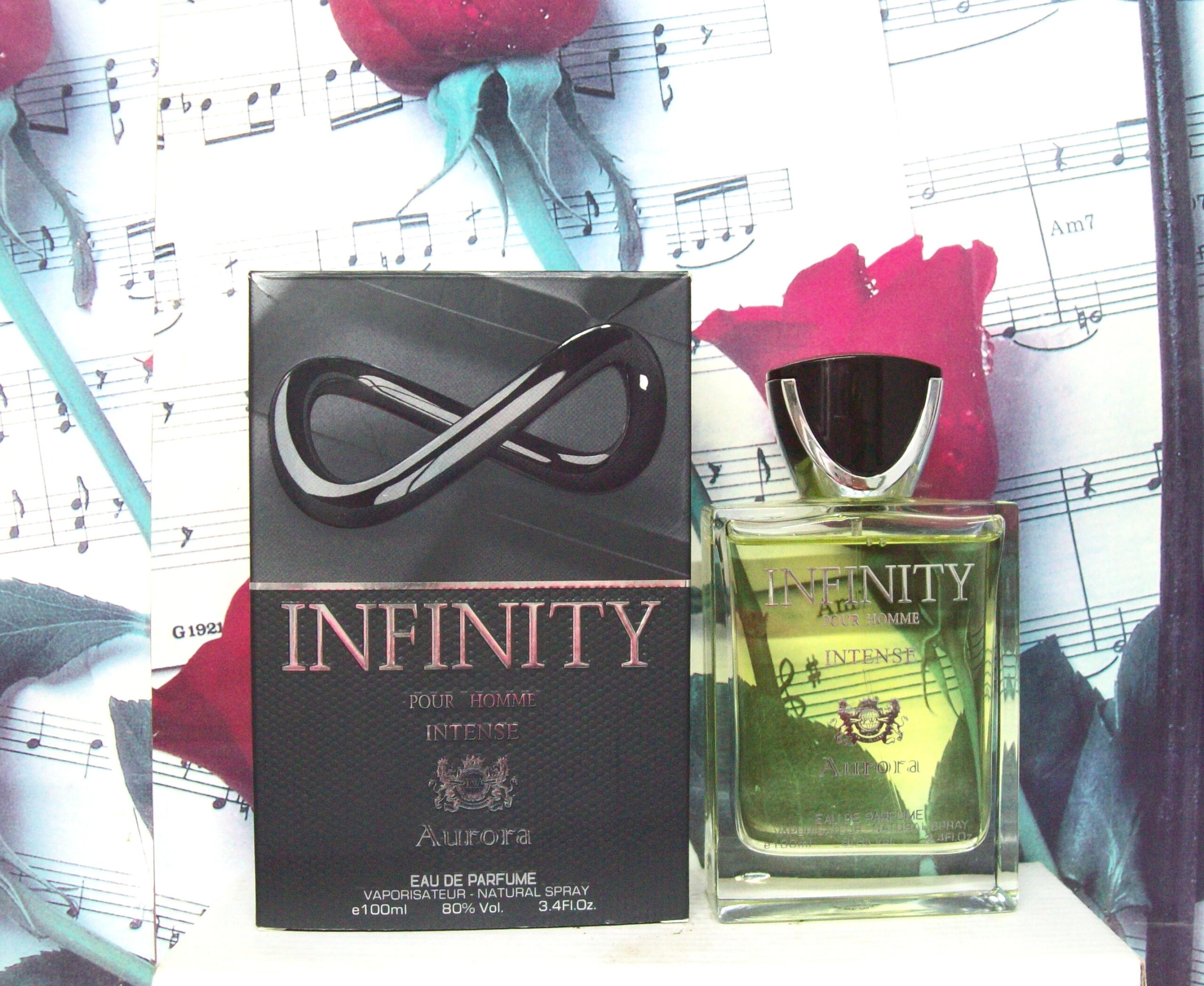 Infinity Intense Pour Homme EDP Spray 3.4 OZ by Aurora