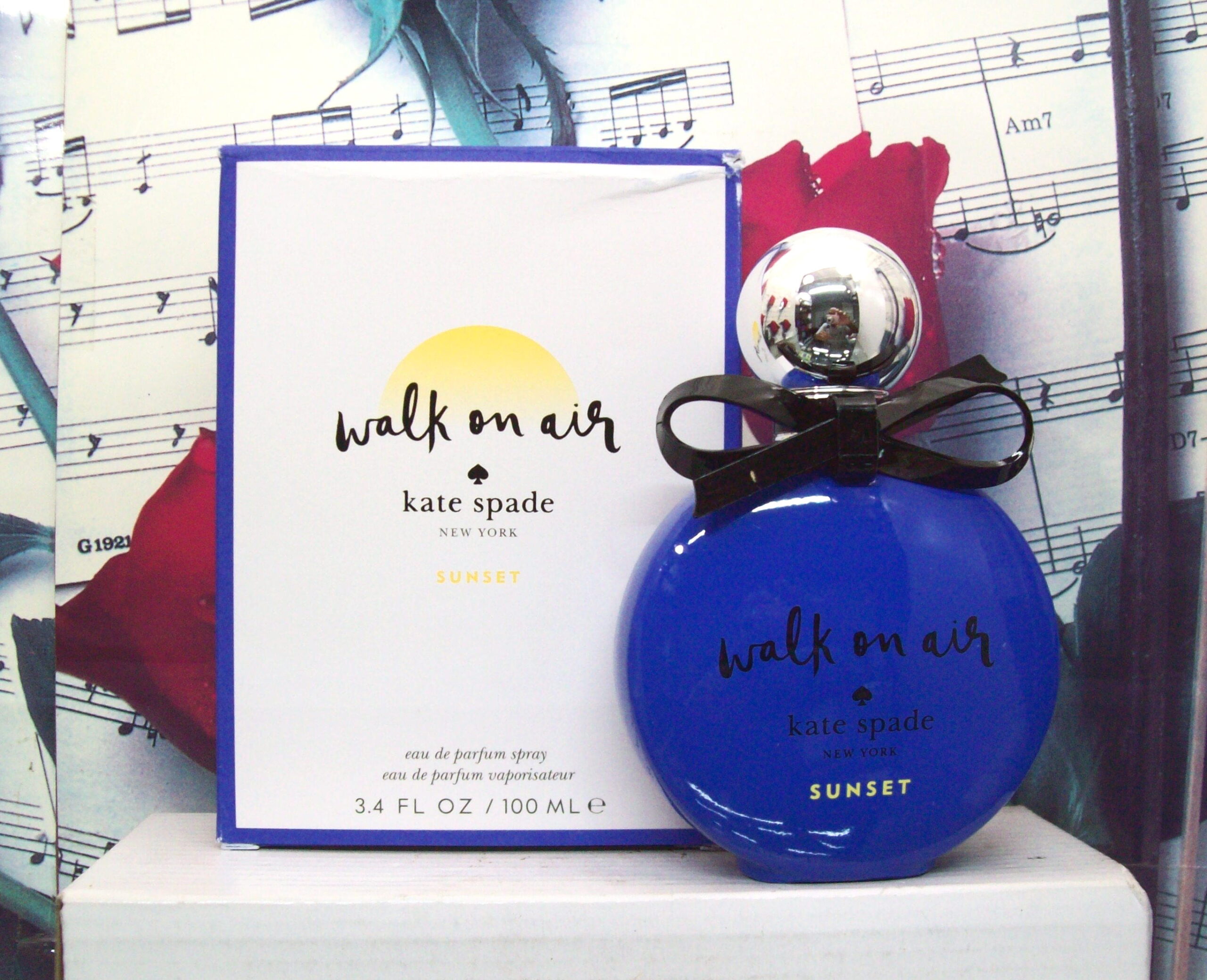 Kate Spade Walk On Air Sunset EDP 3.4 OZ front bottle