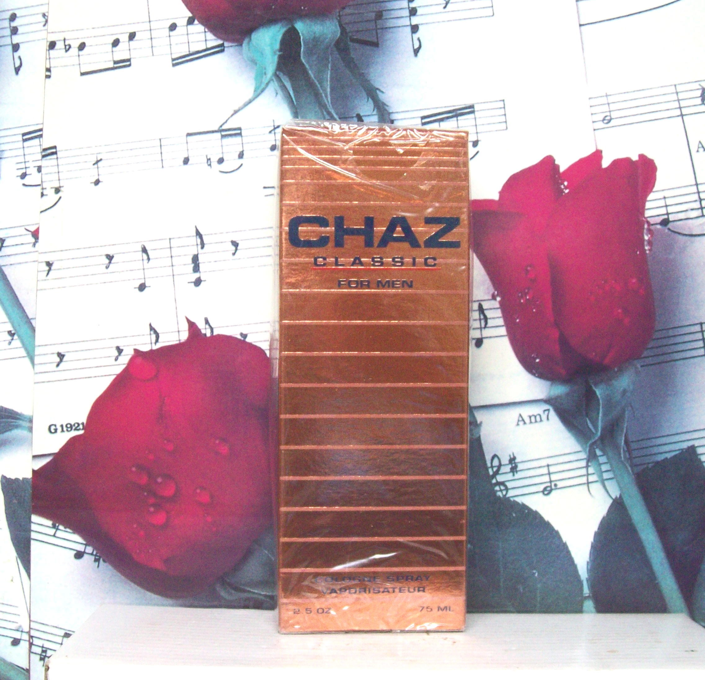 Chaz Classic For Men Cologne 2.5 FL. OZ. Spray Front View