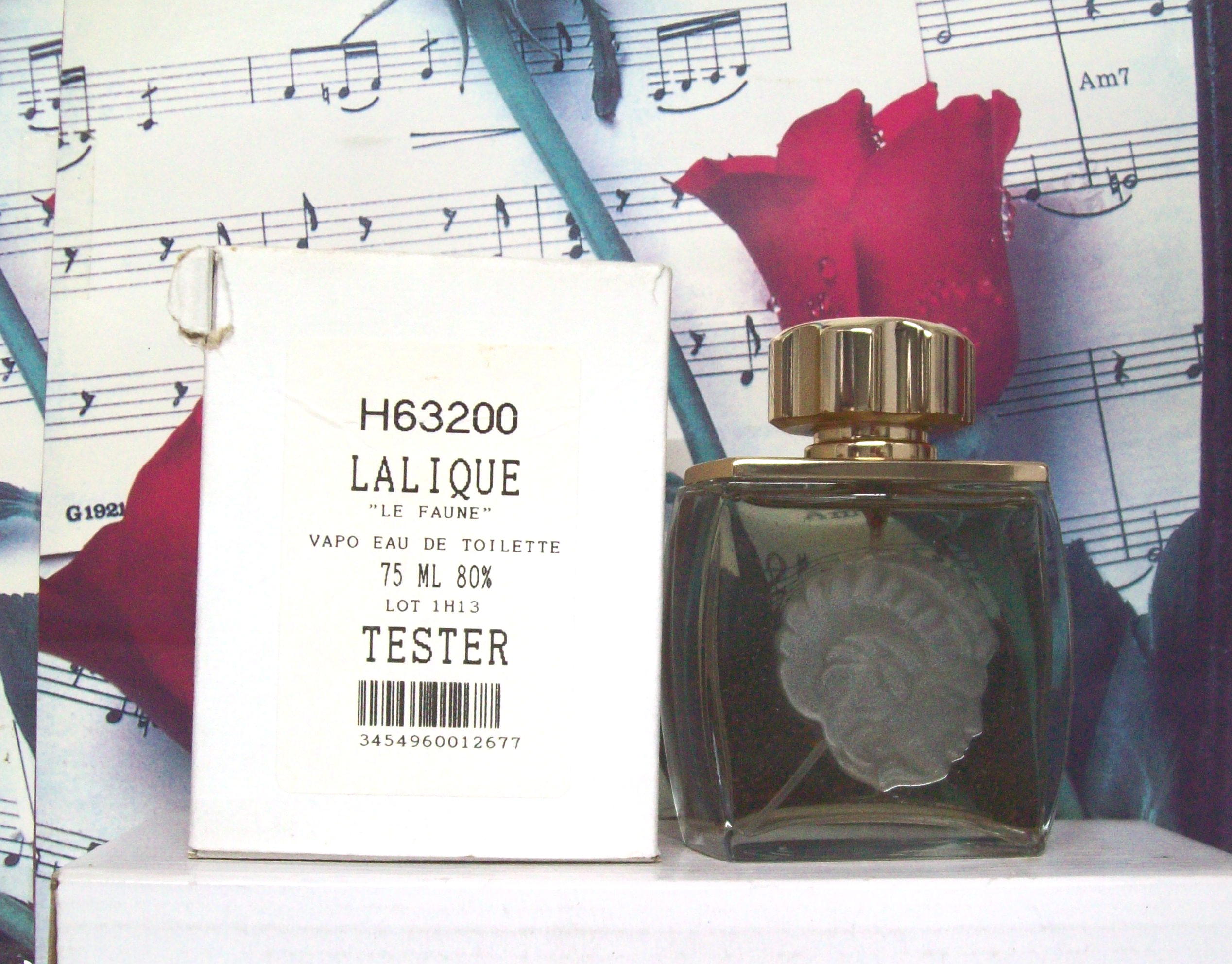 Lalique Le Faune Pour Homme EDT Spray 2.5 FL. OZ. front bottle